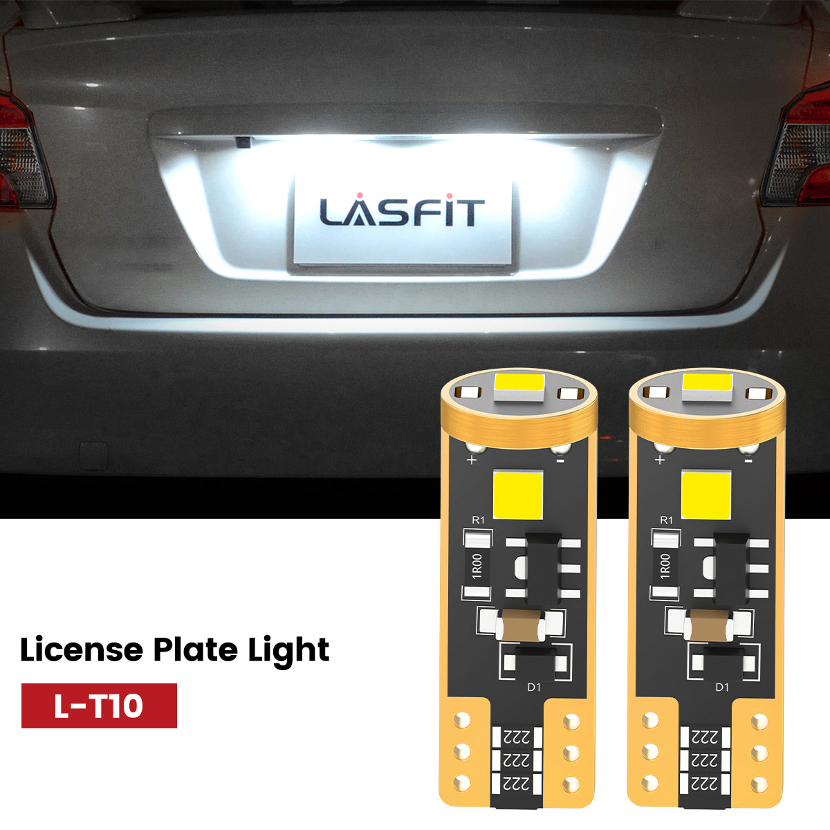 Lasfit 168 led license plate lights fit for 2018-2020 Honda Odyssey