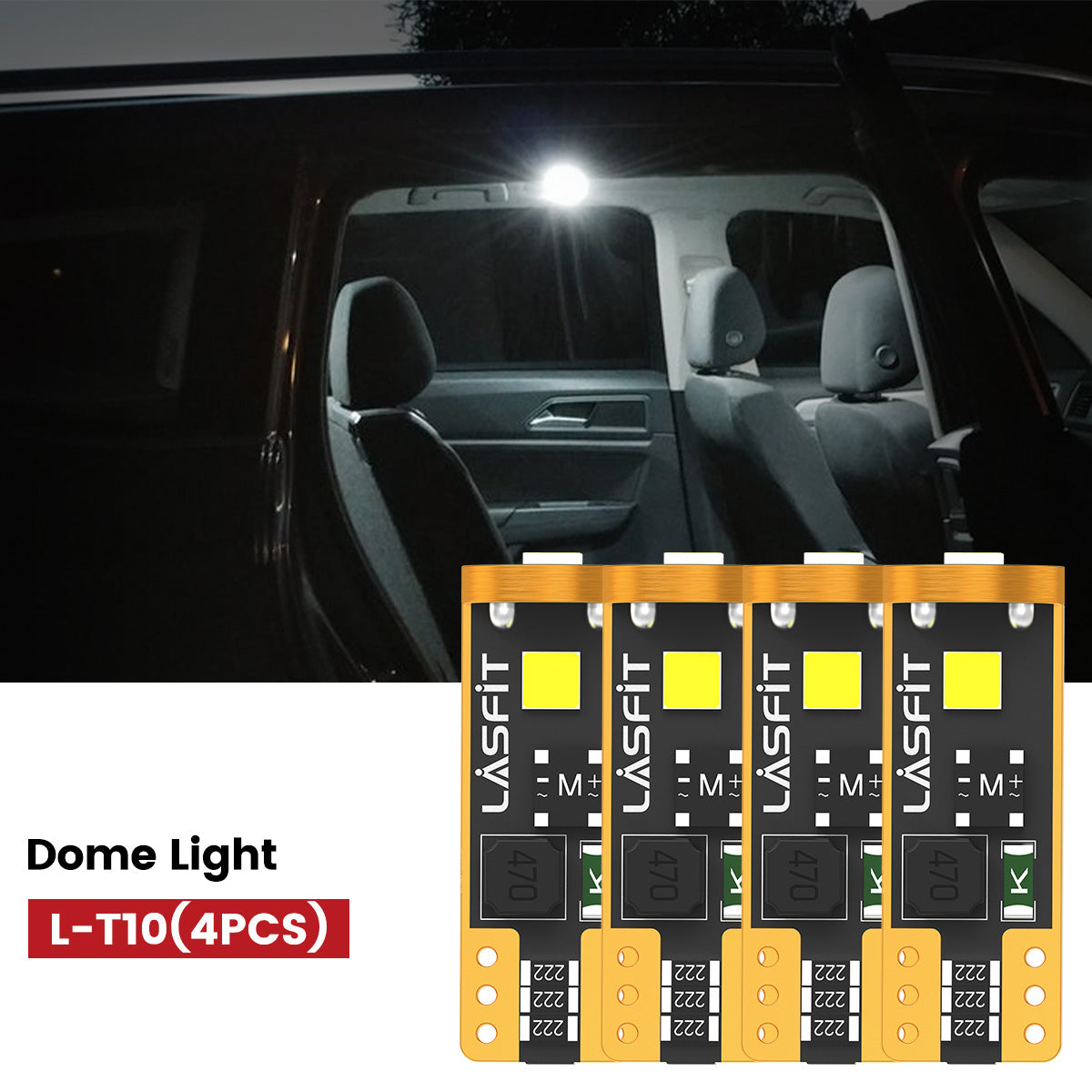 Lasfit 168 led dome lights fit for 2018-2020 Volkswagen Altas