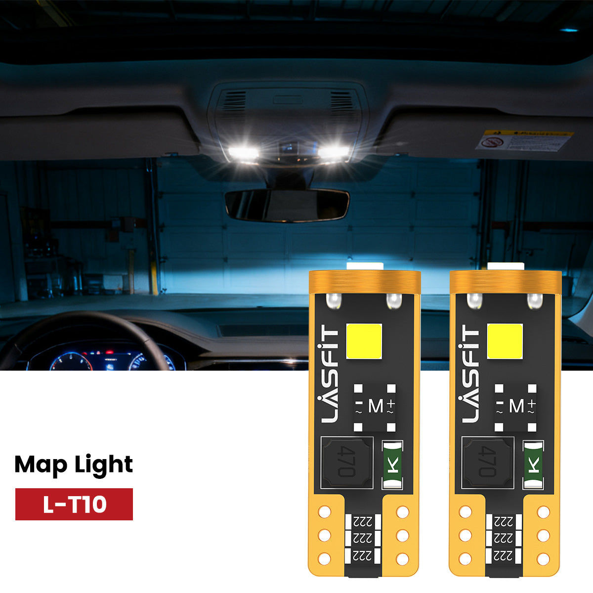 Lasfit 168 led map lights fit for 2018-2020 Volkswagen Altas