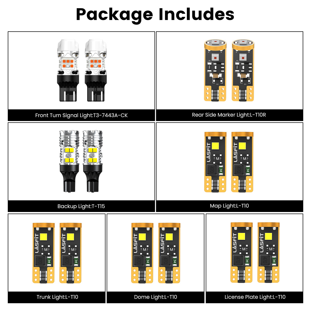 Fit for 2018-2021 Chevrolet Equinox LED Bulbs Upgrade | Tested and Verified