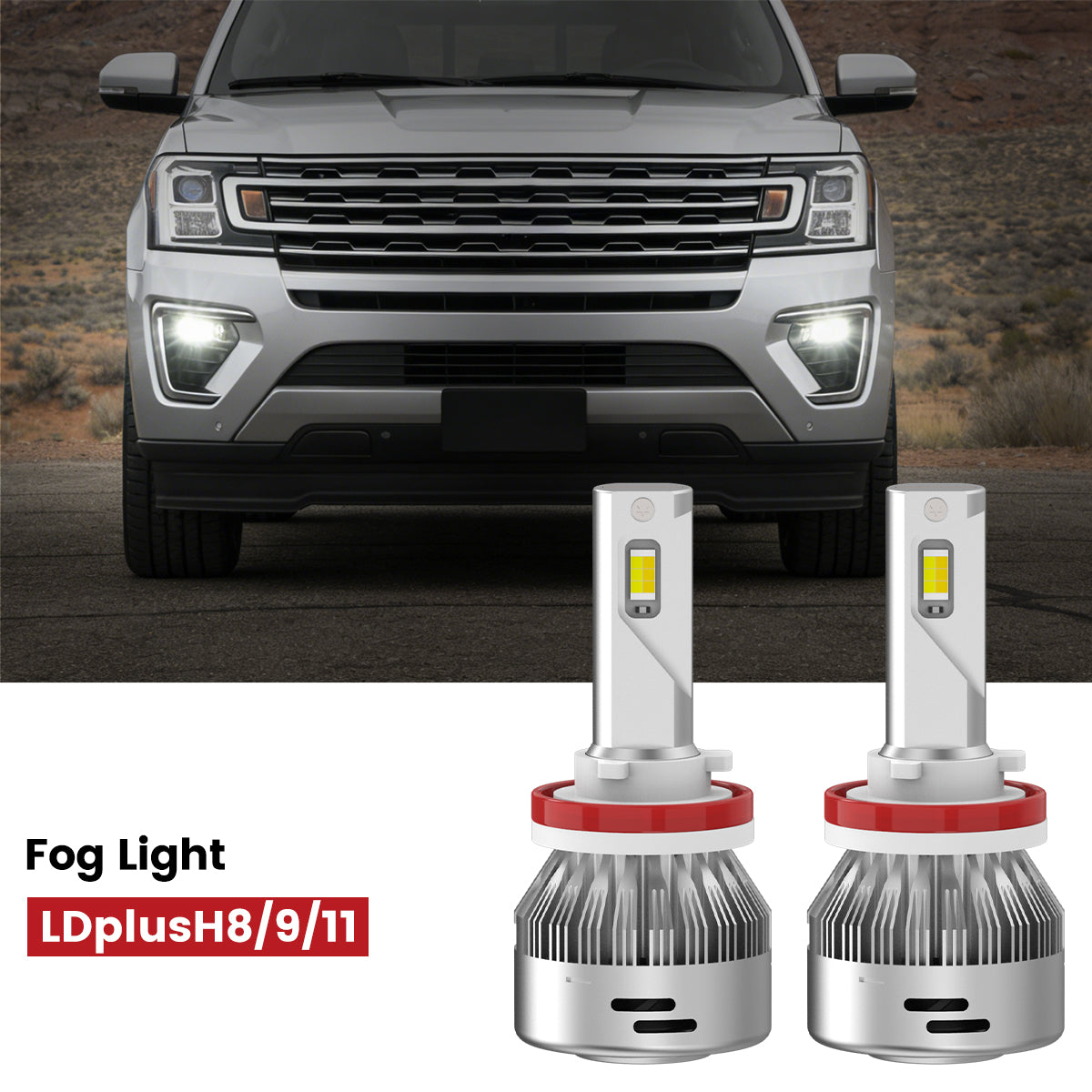 Lasfit H11 led fog light fit for 22018-2021 Ford Expedition