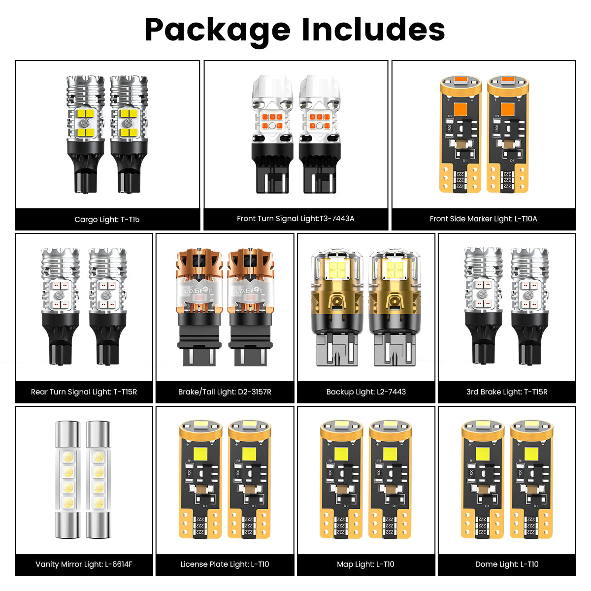 Custom Engineered for 2018-2021 Toyota Tundra LED Bulbs Upgrade | Tested and Verified
