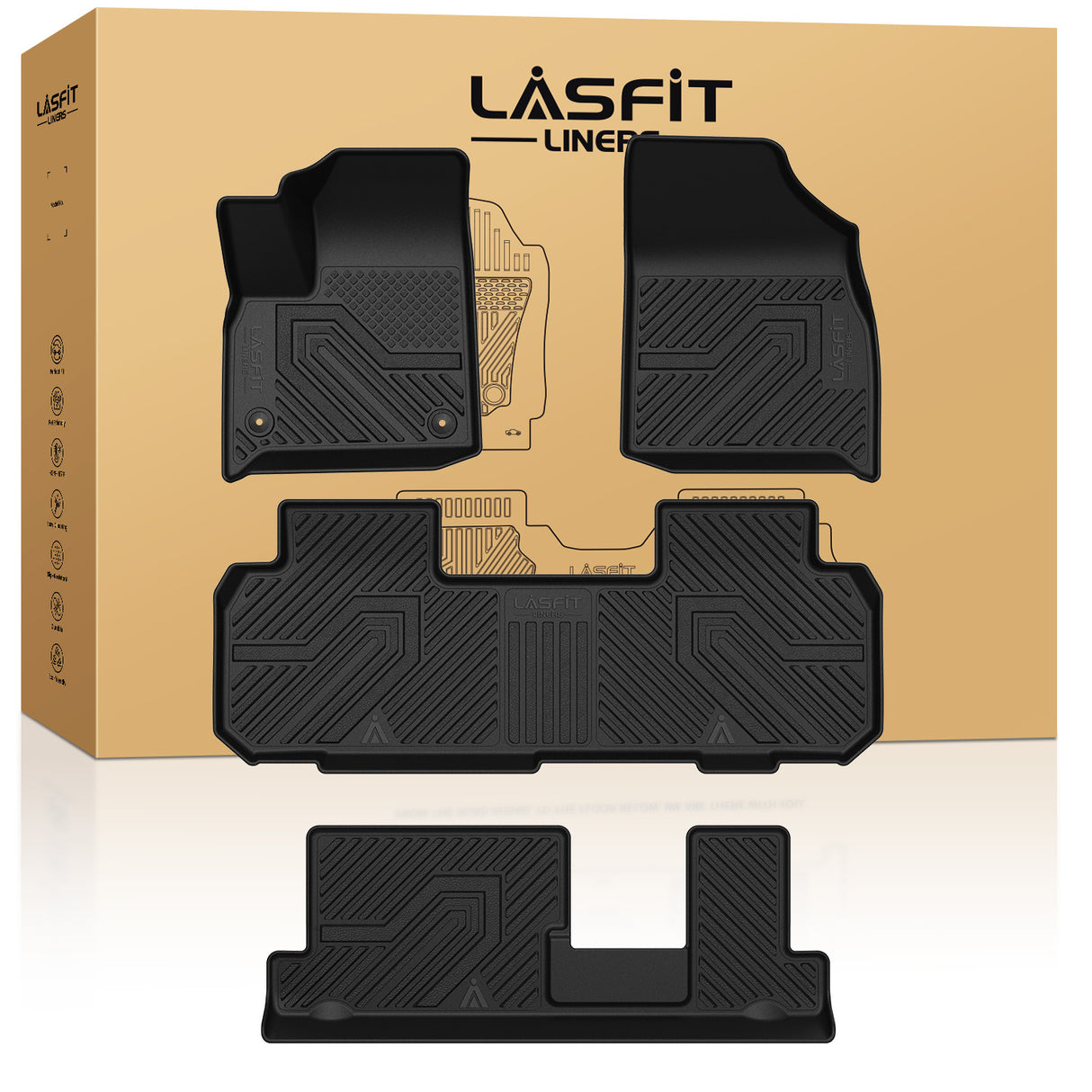 Fit for 2024 Chevrolet Traverse Limited Floor Mats or Seatback & Cargo Mat