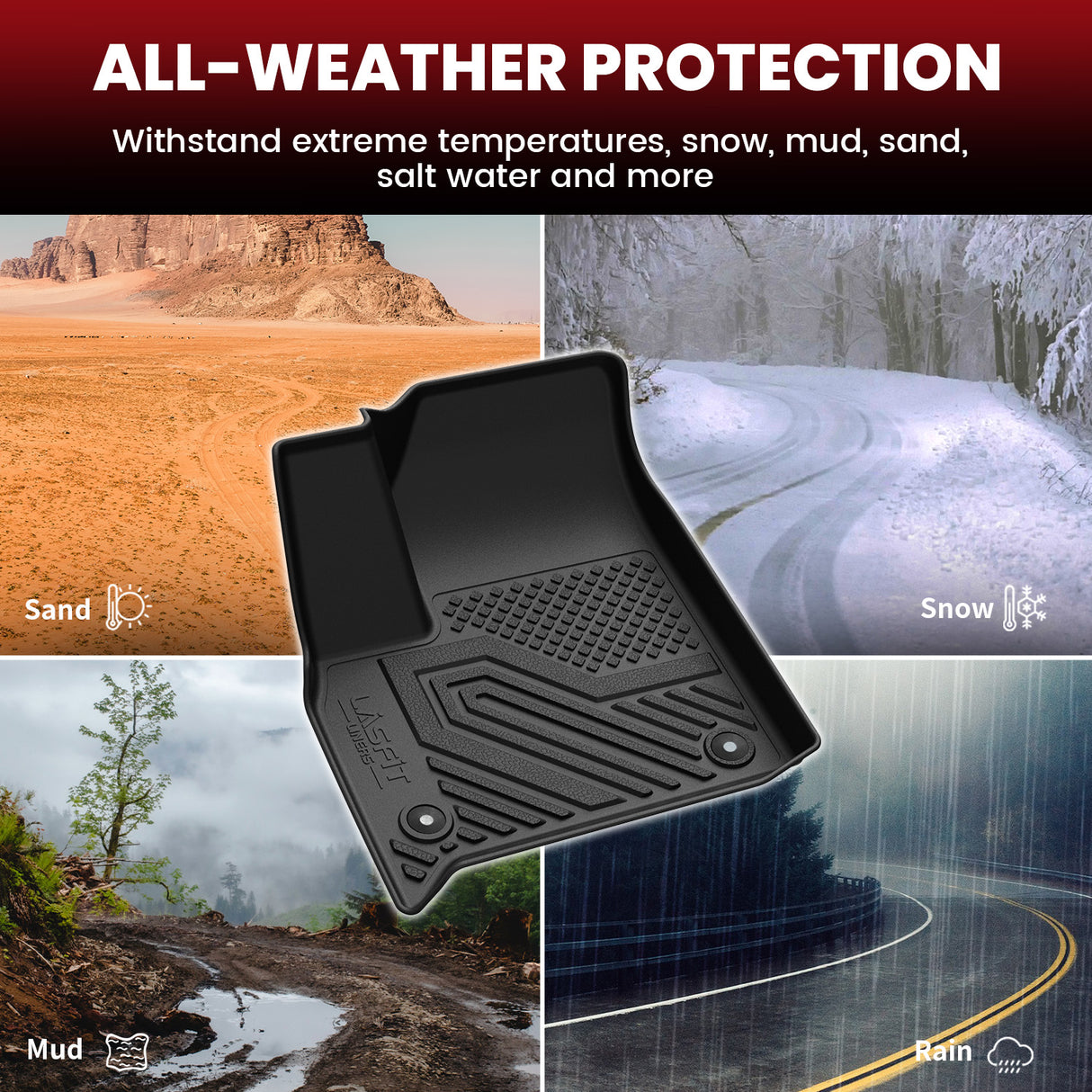 Fit for 2024 Chevrolet Traverse Limited Floor Mats or Seatback & Cargo Mat