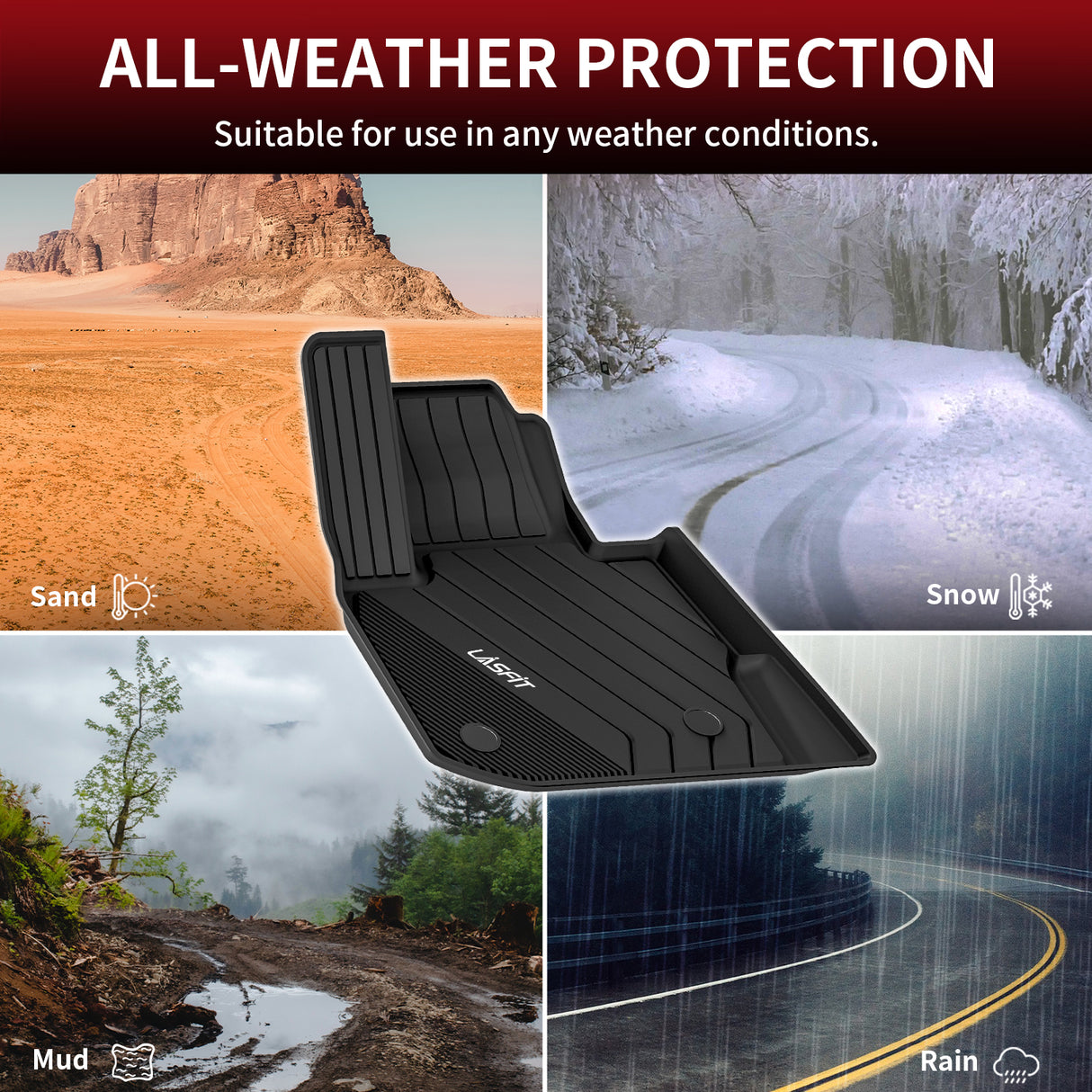 Fit for 2018-2024 BMW X3 Custom Floor Mats / Cargo Mat