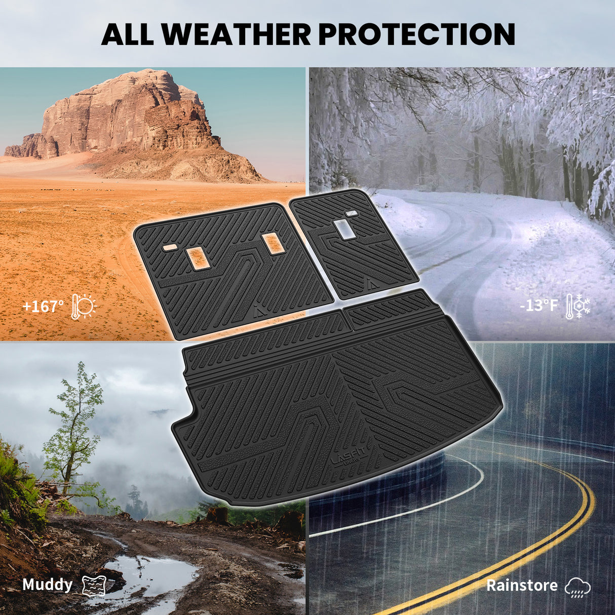 Fit for 2024 Chevrolet Traverse Limited Floor Mats or Seatback & Cargo Mat