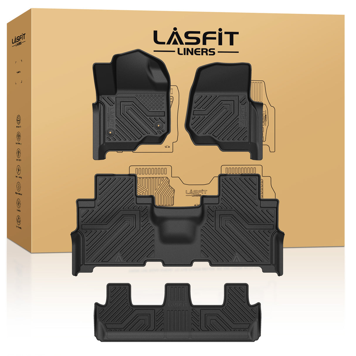 2018-2024 Ford Expedition Floor Mats