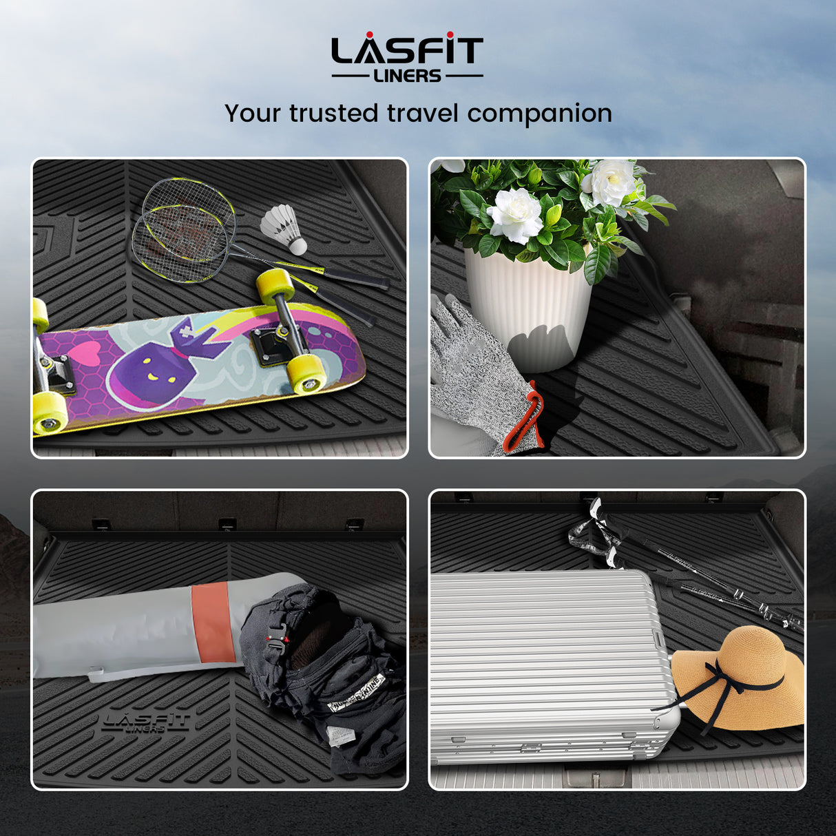 Fit for 2018-2024 Volkswagen Tiguan 5 Seats Only Custom Floor Mats or Cargo Mat