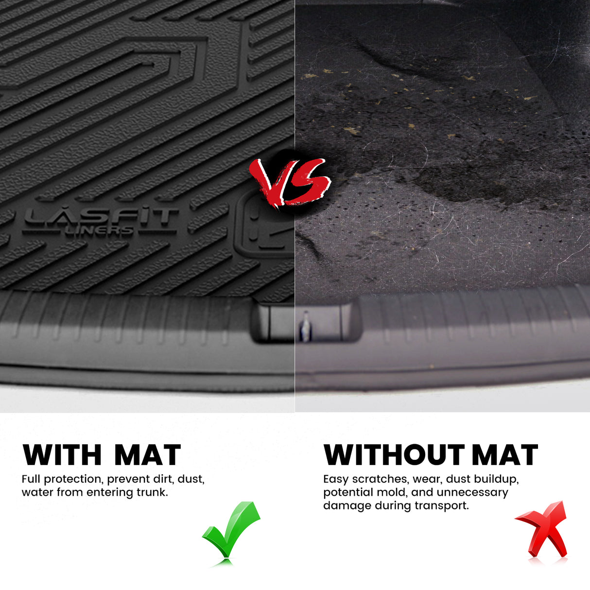 Fit for 2018-2025 Audi Q5 SQ5 Floor Mats or Cargo Mat, Don't Fit 2025 Audi Q5 New Body