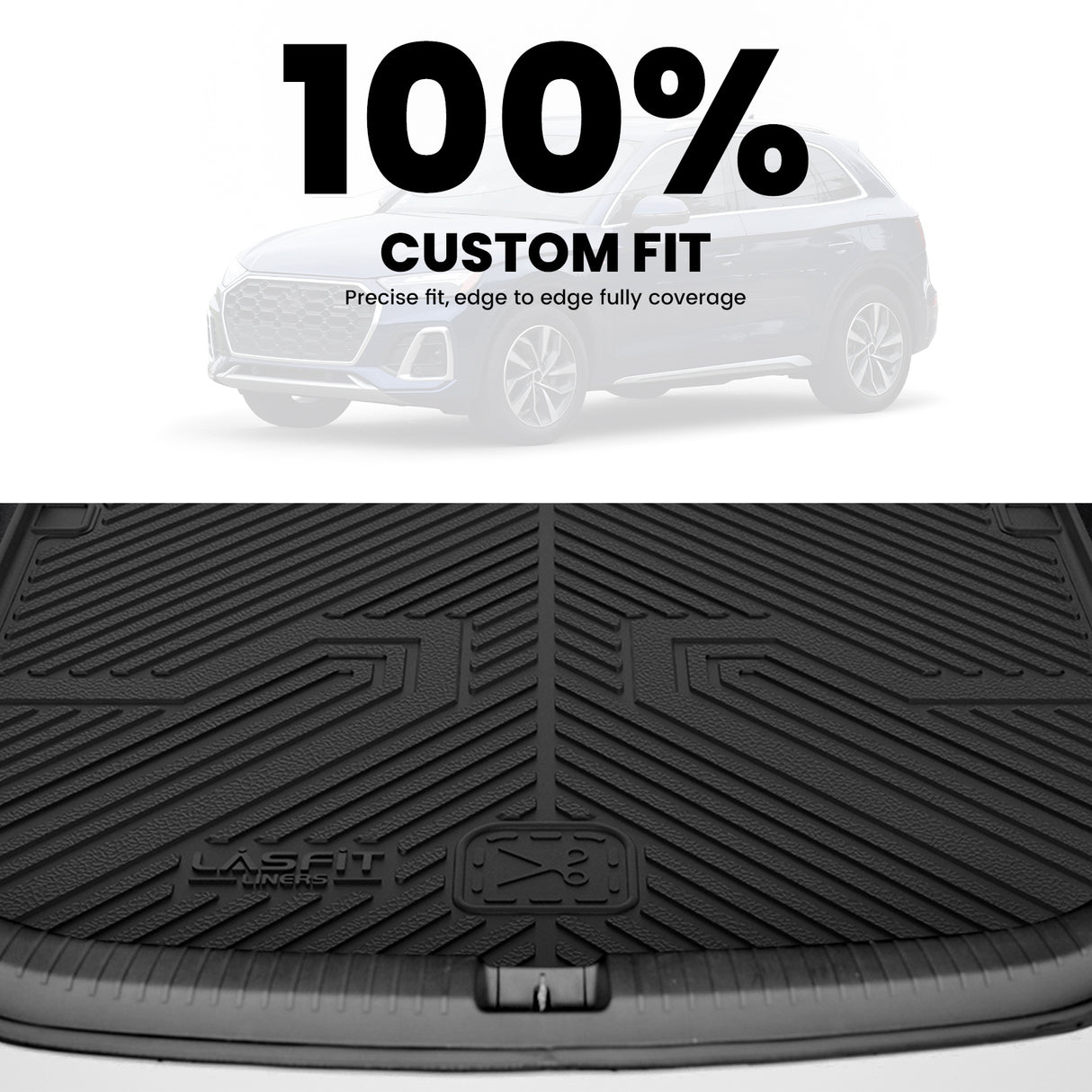 Fit for 2021-2025 Audi Q5 SQ5 Sportback Floor Mats & Cargo Mat, Don't Fit 2025 Audi Q5 New Body