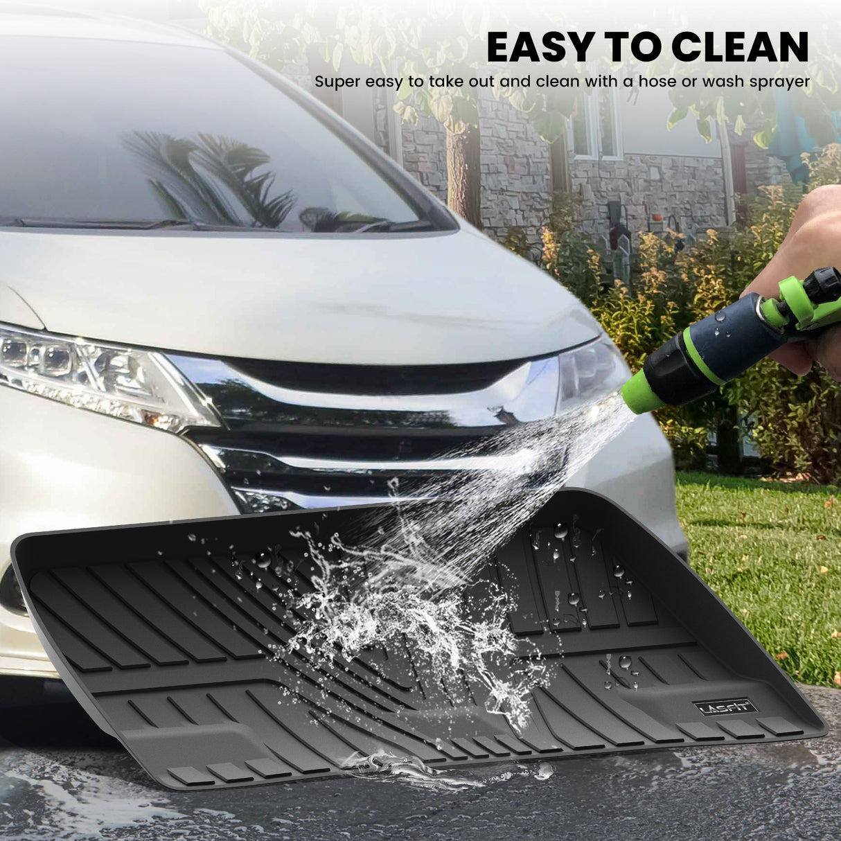 2018-2026 Honda Odyssey Rear Cargo Mat Easy to Clean