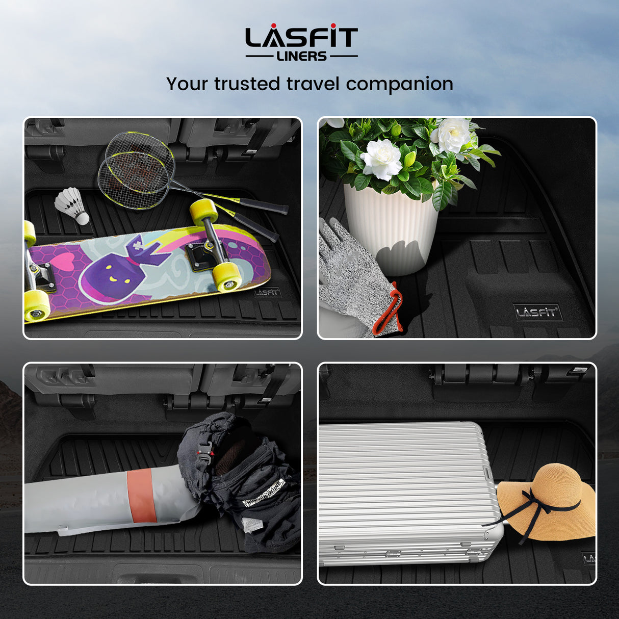 2018-2026 Honda Odyssey Rear Cargo Mat Scene