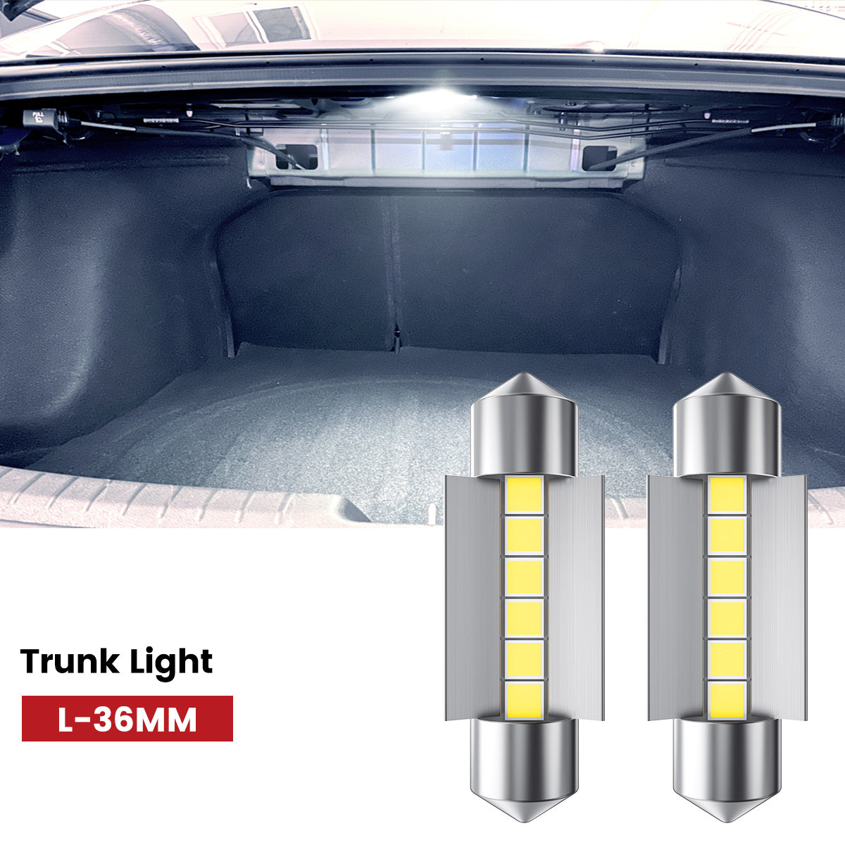 Lasfit 36MM led trunk lights fit for 2019-2021 Kia Forte