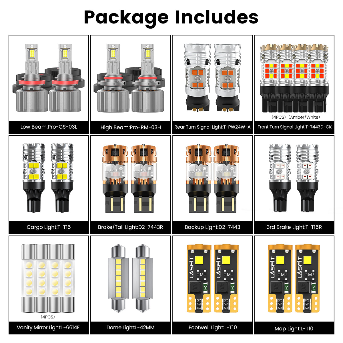 Custom Engineered for 2019-2021 Ram HD 2500 3500 LED Bulbs Upgrade | Tested and Verified