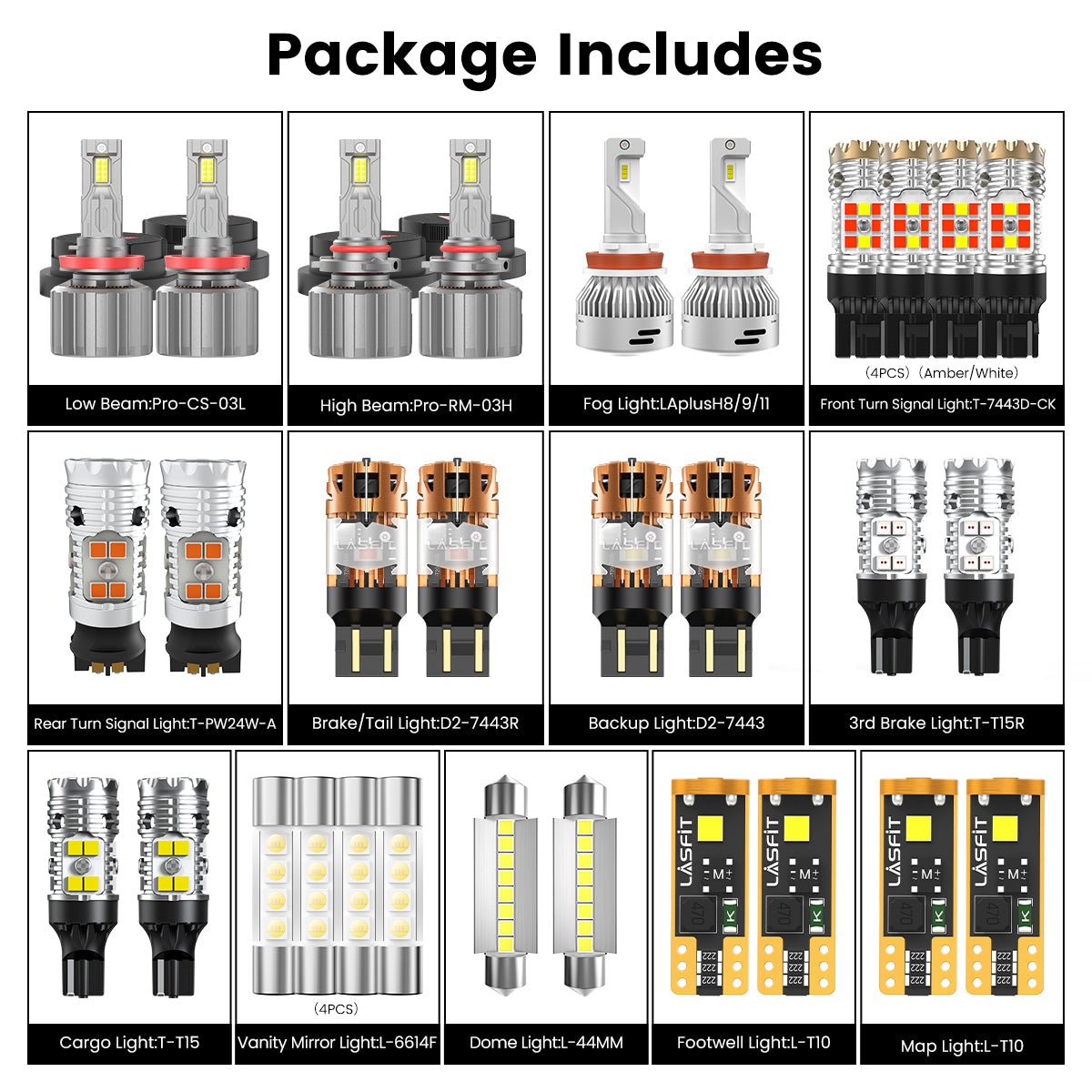 Custom Engineered for 2019-2021 Ram HD 2500 3500 LED Bulbs Upgrade | Tested and Verified