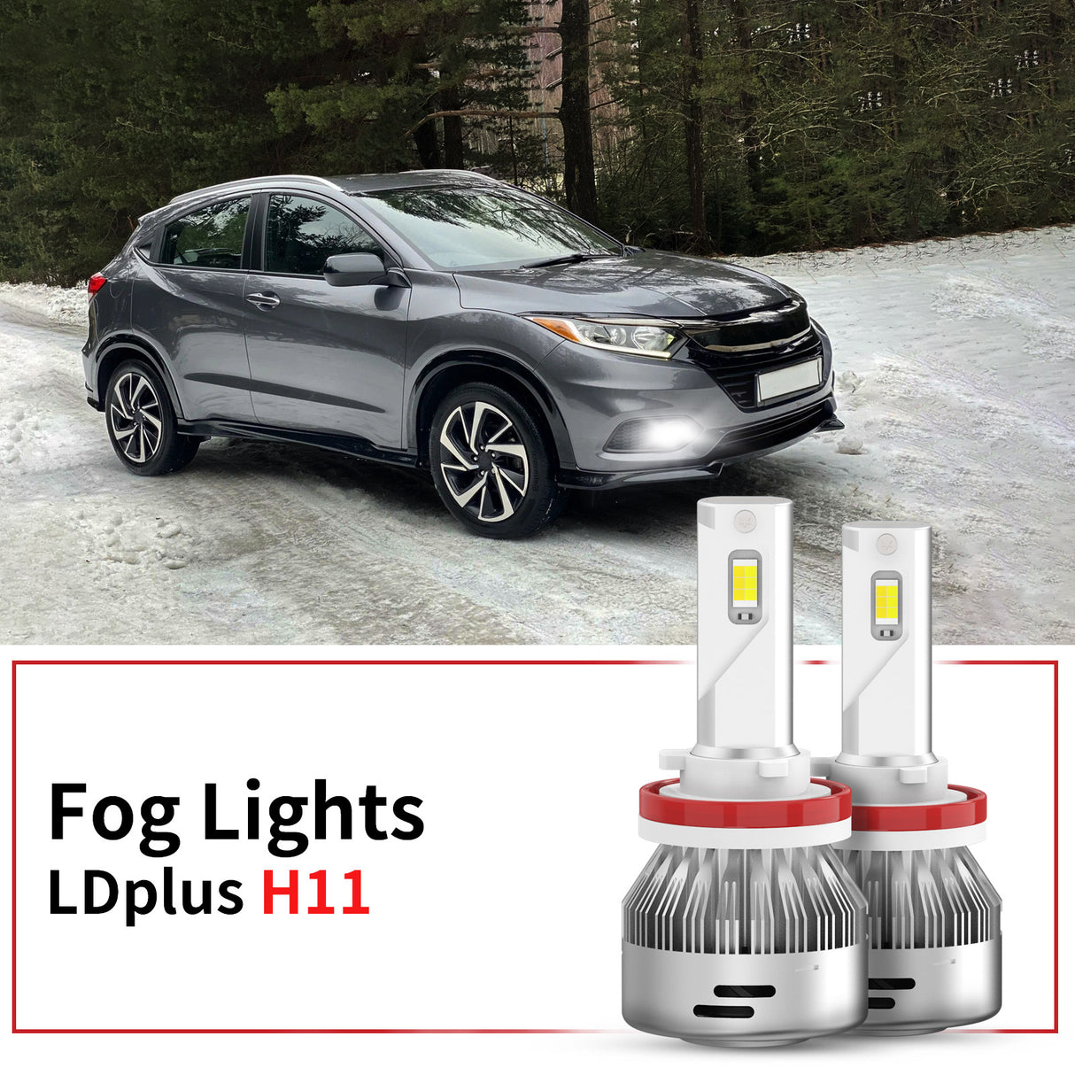 H11 LED switchback fog lights bulbs for 2019-2022 Honda HR-V