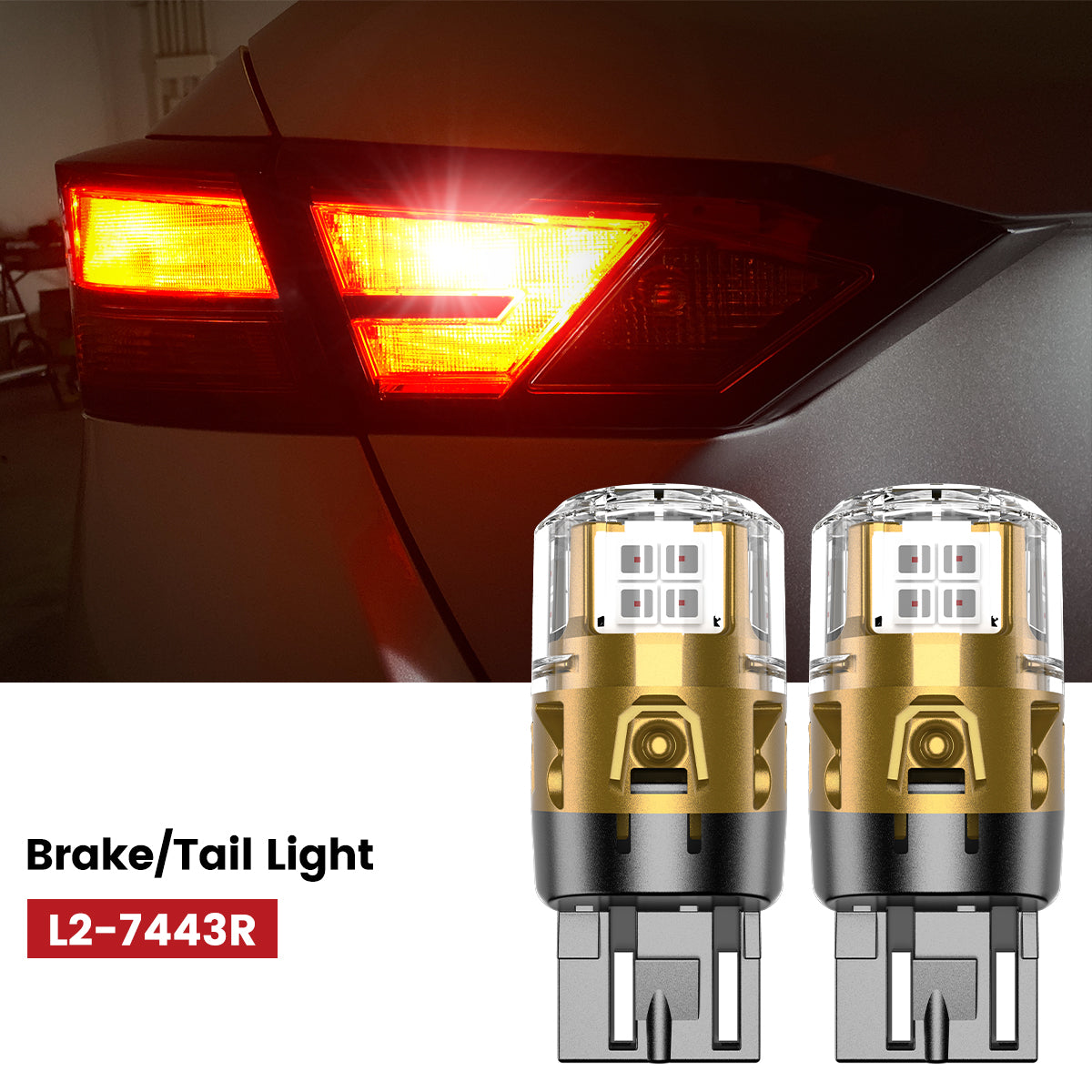 Lasfit 7443 led brake/tail lights fit for 2019-2022 Nissan Altima