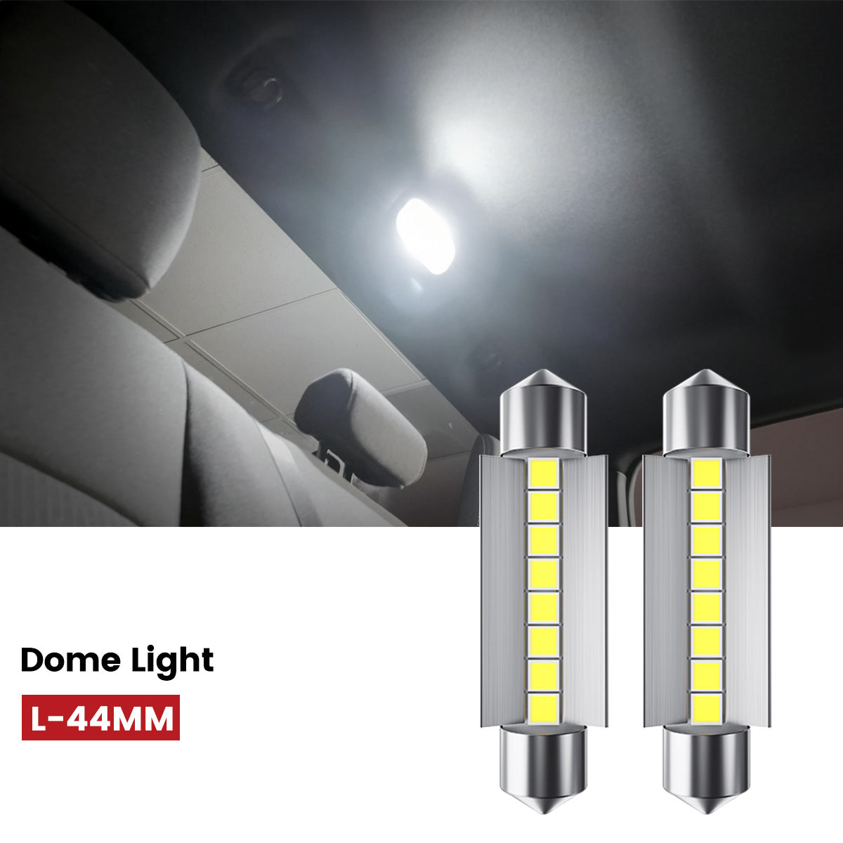 Fit for 2019-2024 Ram 1500 LED Bulbs Upgrade | Tested and Verified