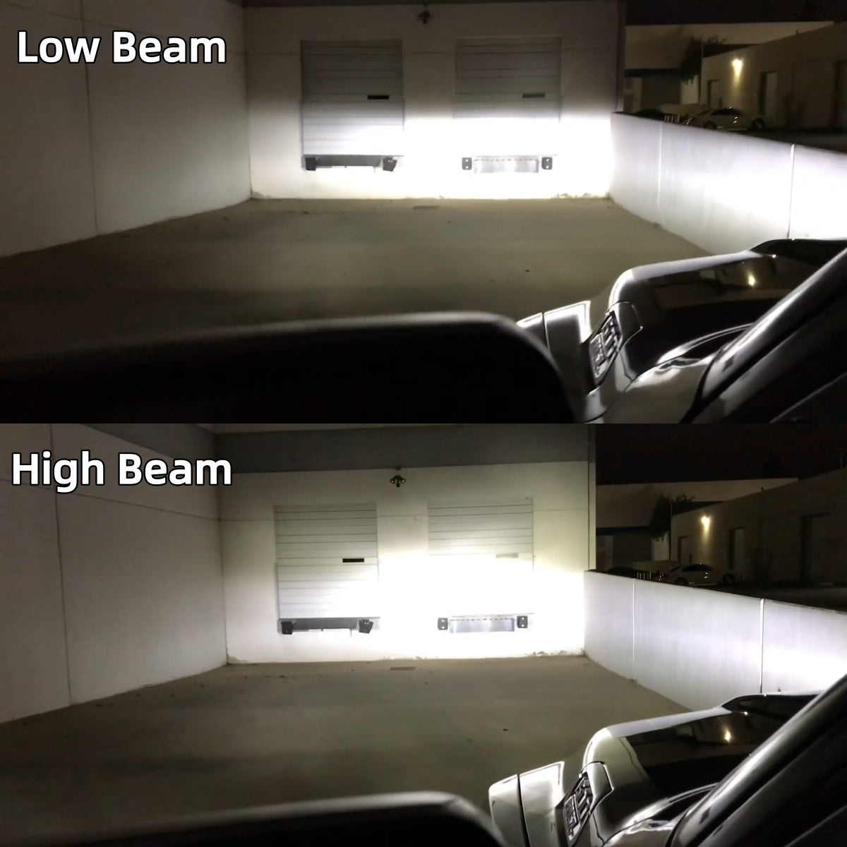 2019-2024 Ram 1500 Big Horn H11 9005 led low high beam
