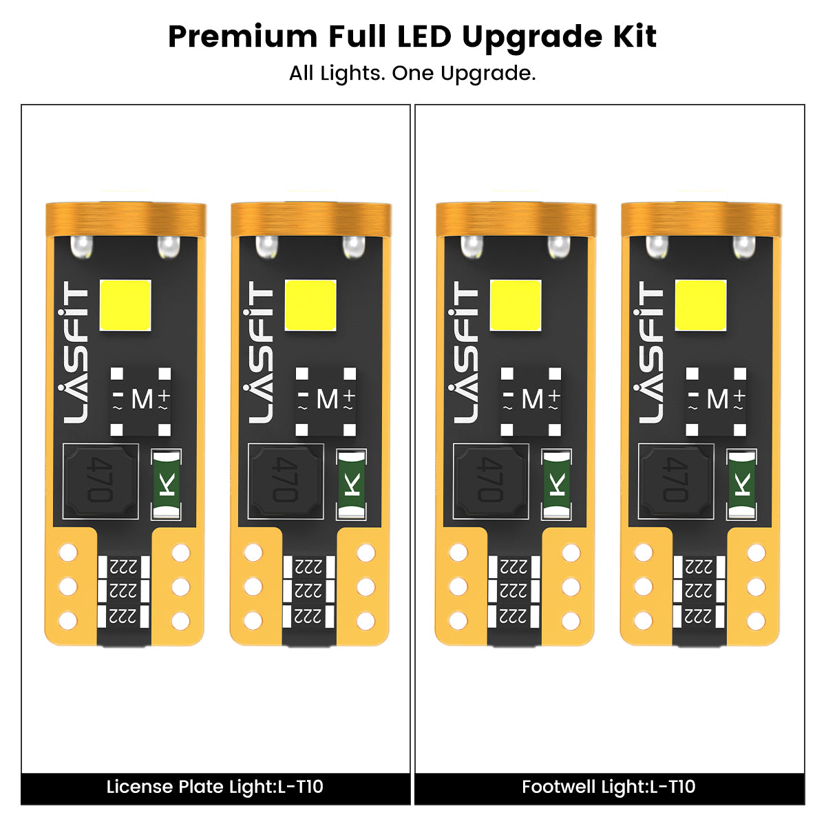 Fit for 2019-2024 Ram 1500 LED Bulbs Upgrade | Tested and Verified