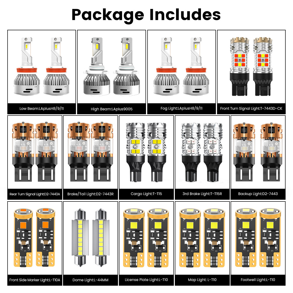 2019-2024 Ram 1500 led bulbs