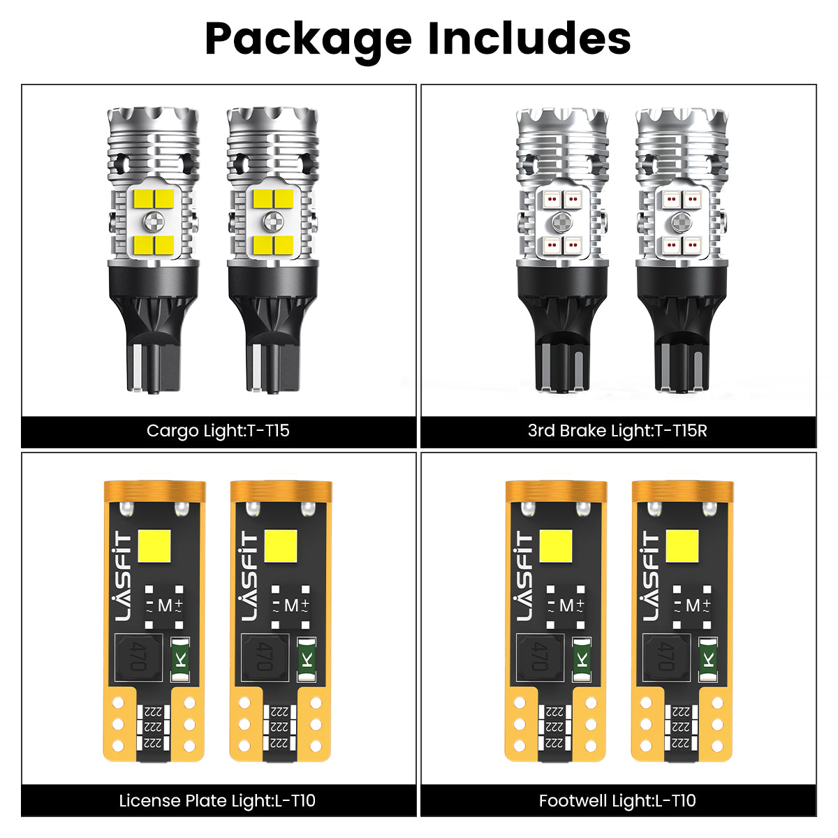 Fit for 2019-2024 Ram 1500 LED Bulbs Upgrade | Tested and Verified