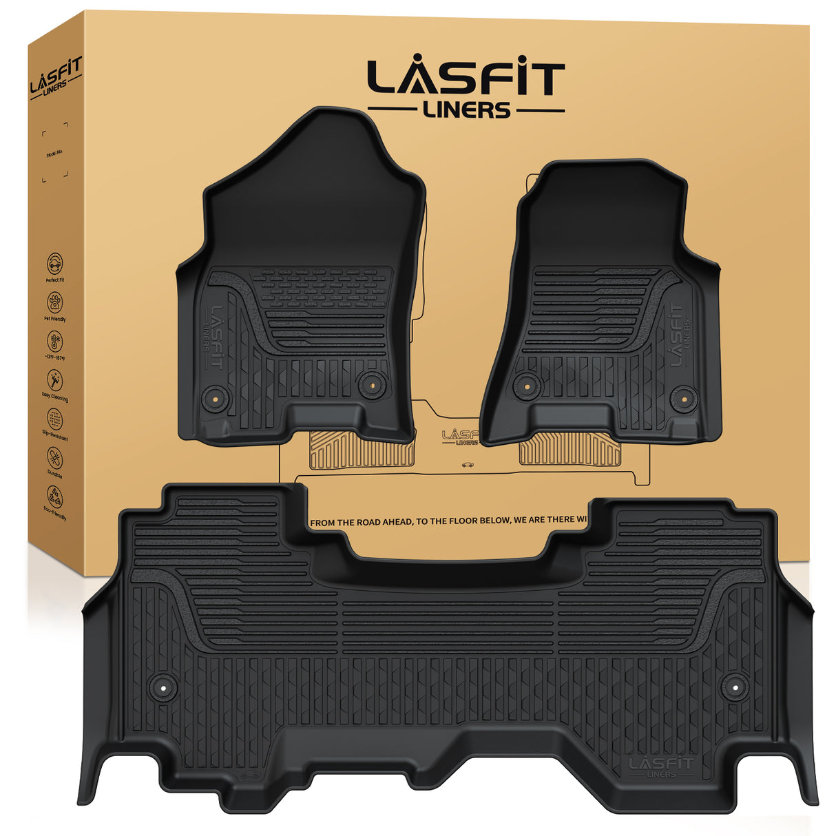 Ram 1500 Quad Cab Floor Mats Package