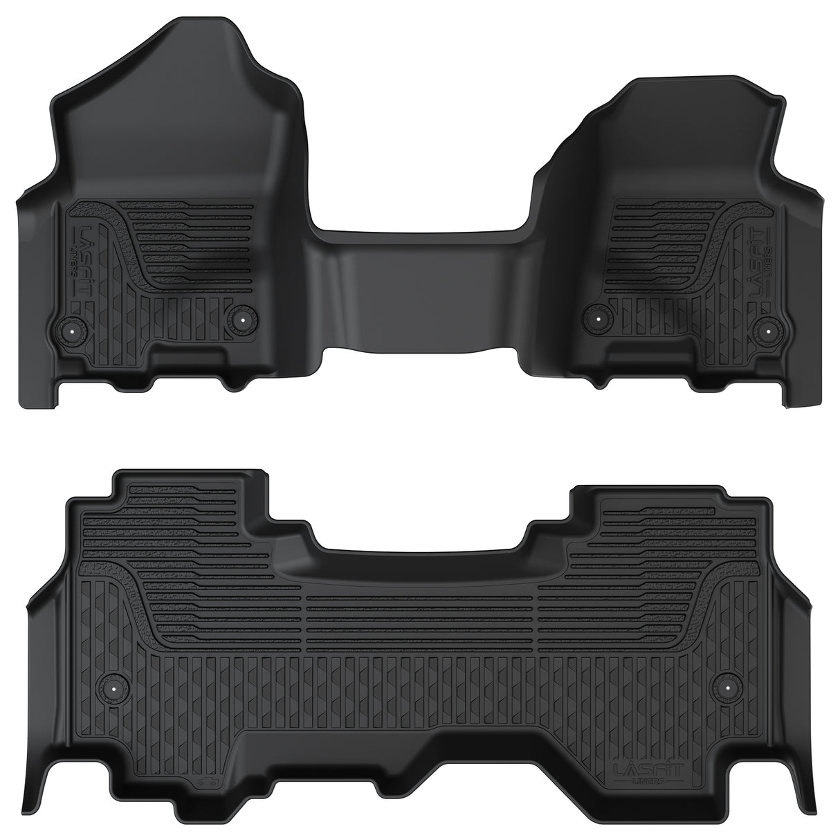 2019-2024 Ram 1500 1st & 2nd Floor Mats, Bench Seat & Quad Cab