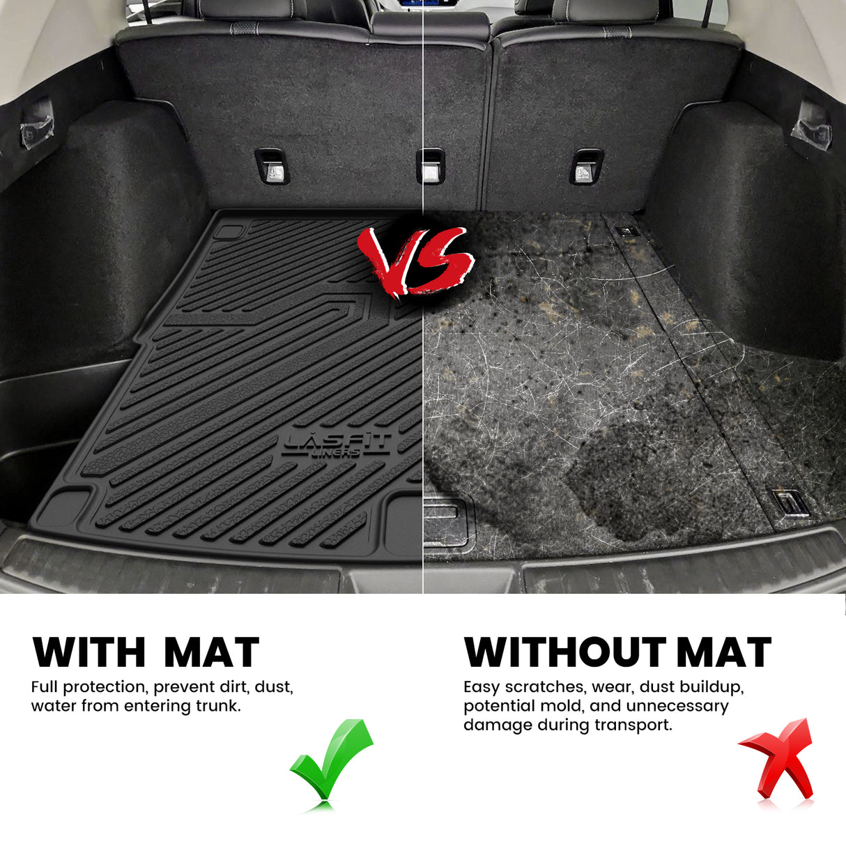 2019-2025 Acura RDX Cargo Mat Contrast