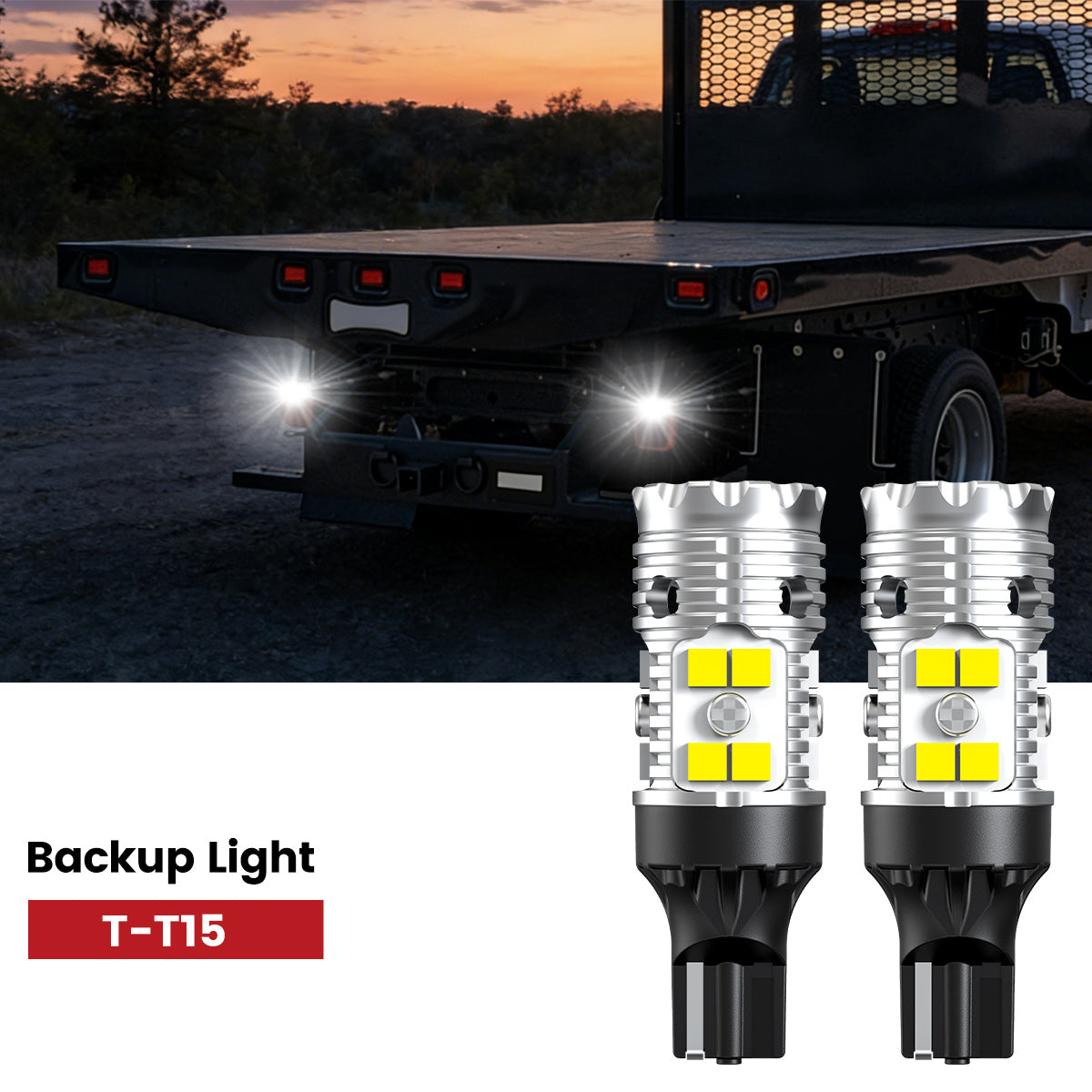 Lasfit 1156 led backup light fit for 2019-2025 Chevrolet Silverado 4500 5500 6500