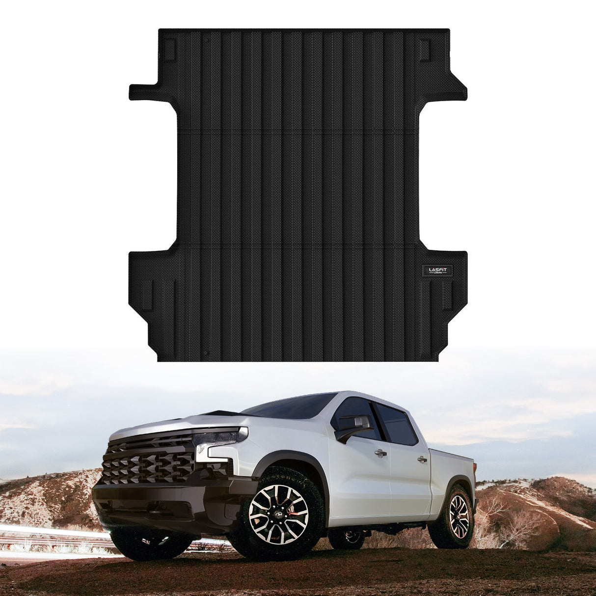 2019-2025 Chevrolet Silverado 1500 Short Box 5.8FT Truck Bed Mat