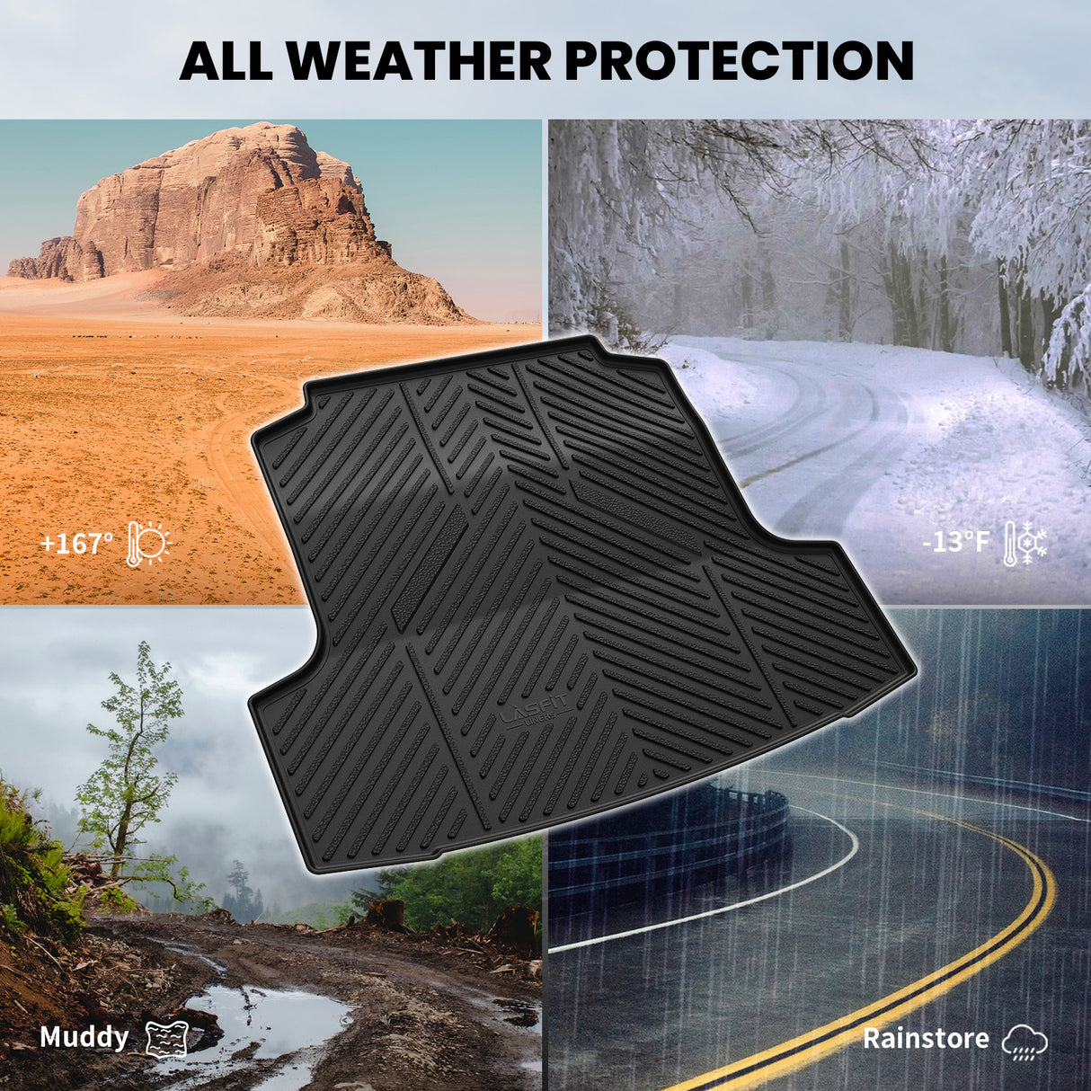 2019-2025 Nissan Altima Cargo Mat All Weather