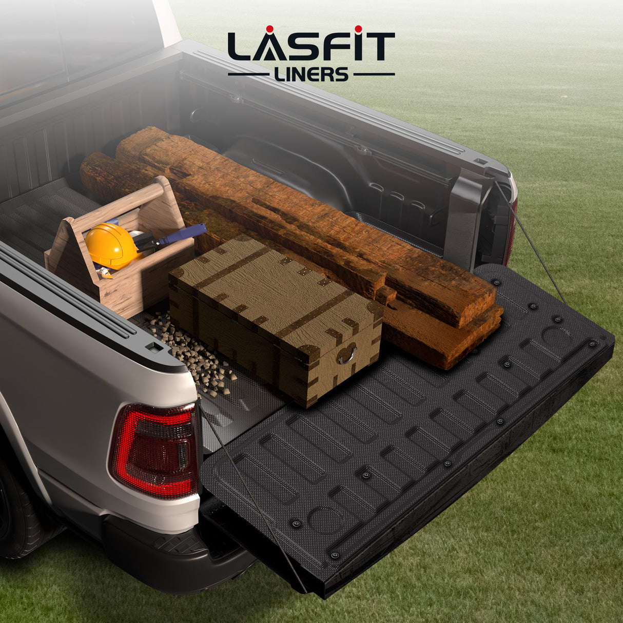 2019-2025 RAM 1500 Truck Tailgate Mat Using