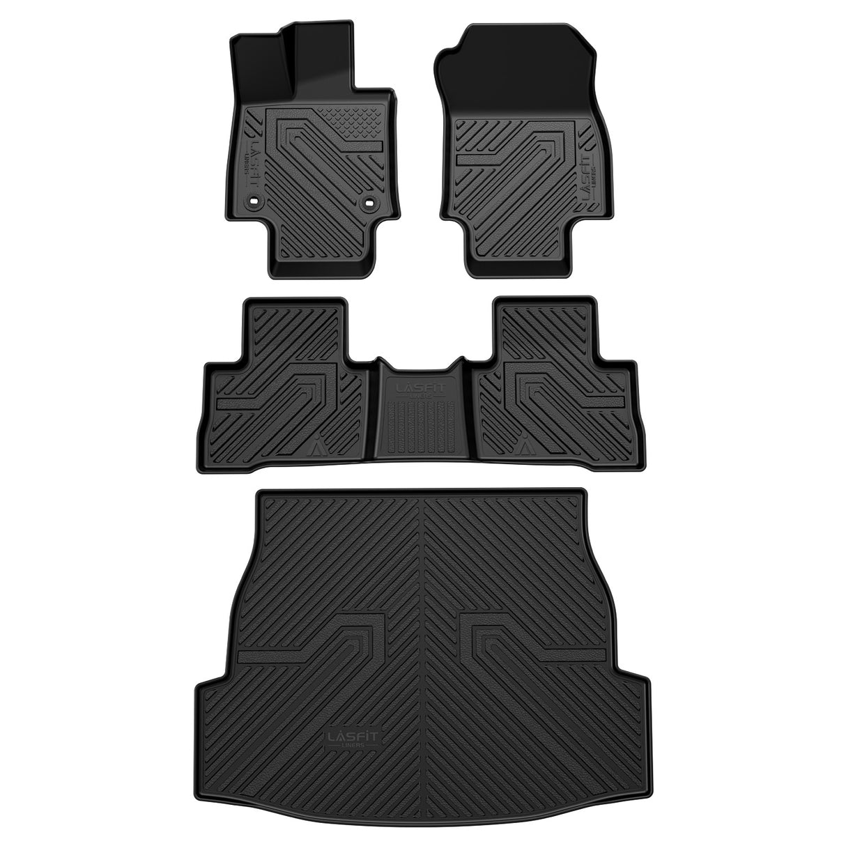 Fit for 2019-2025 Toyota RAV4 All-weather TPE Floor Mats & Cargo Mat