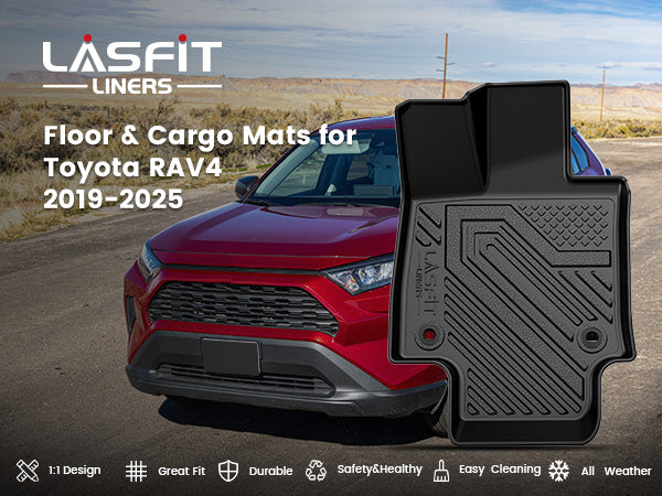 2019-2025 Toyota RAV4 All-weather TPE Floor Mats
