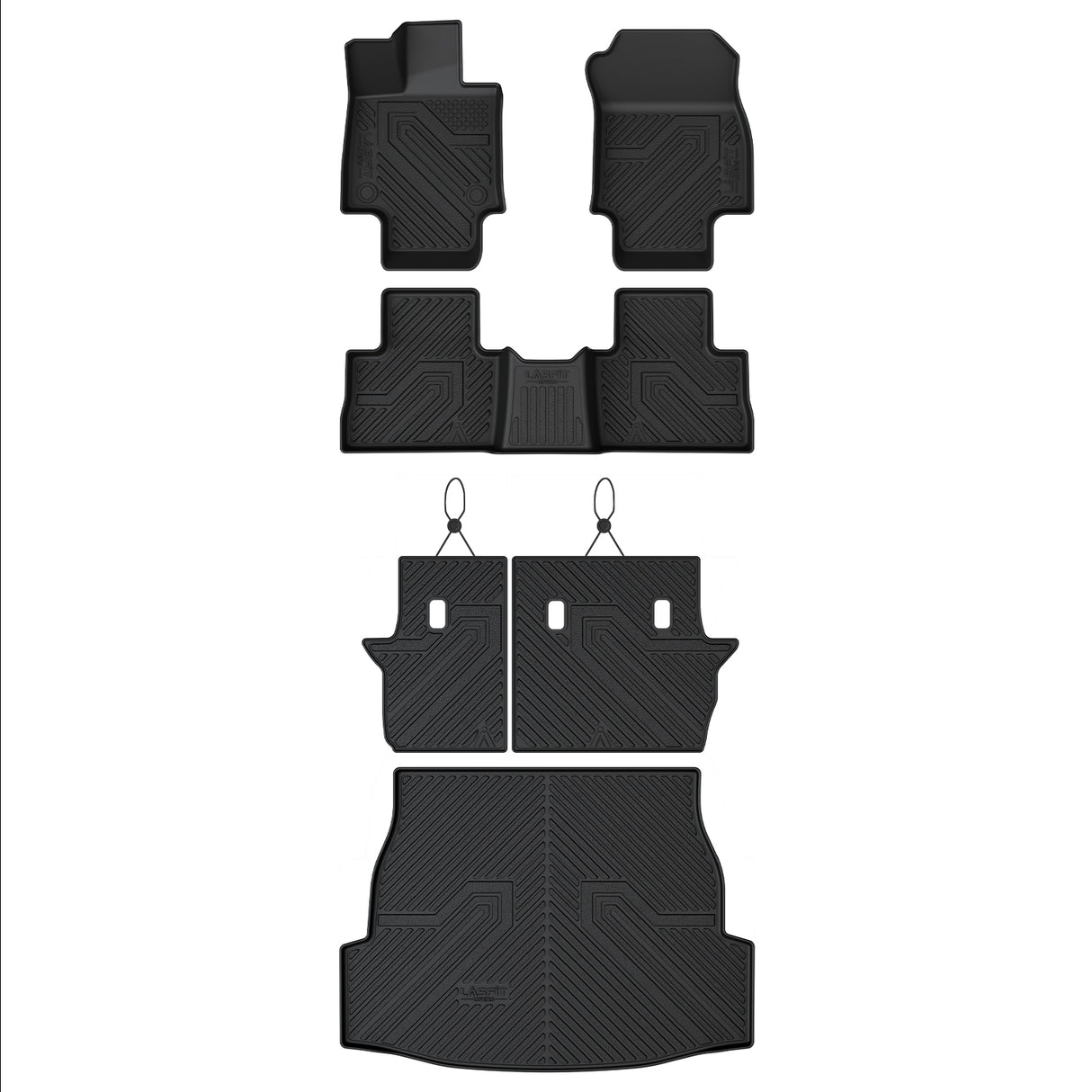 Fit for 2019-2025 Toyota RAV4 All-weather TPE Floor Mats & Cargo Mat