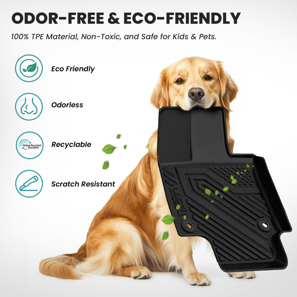 Fit for 2019-2025 Toyota RAV4 All-weather TPE Floor Mats & Cargo Mat