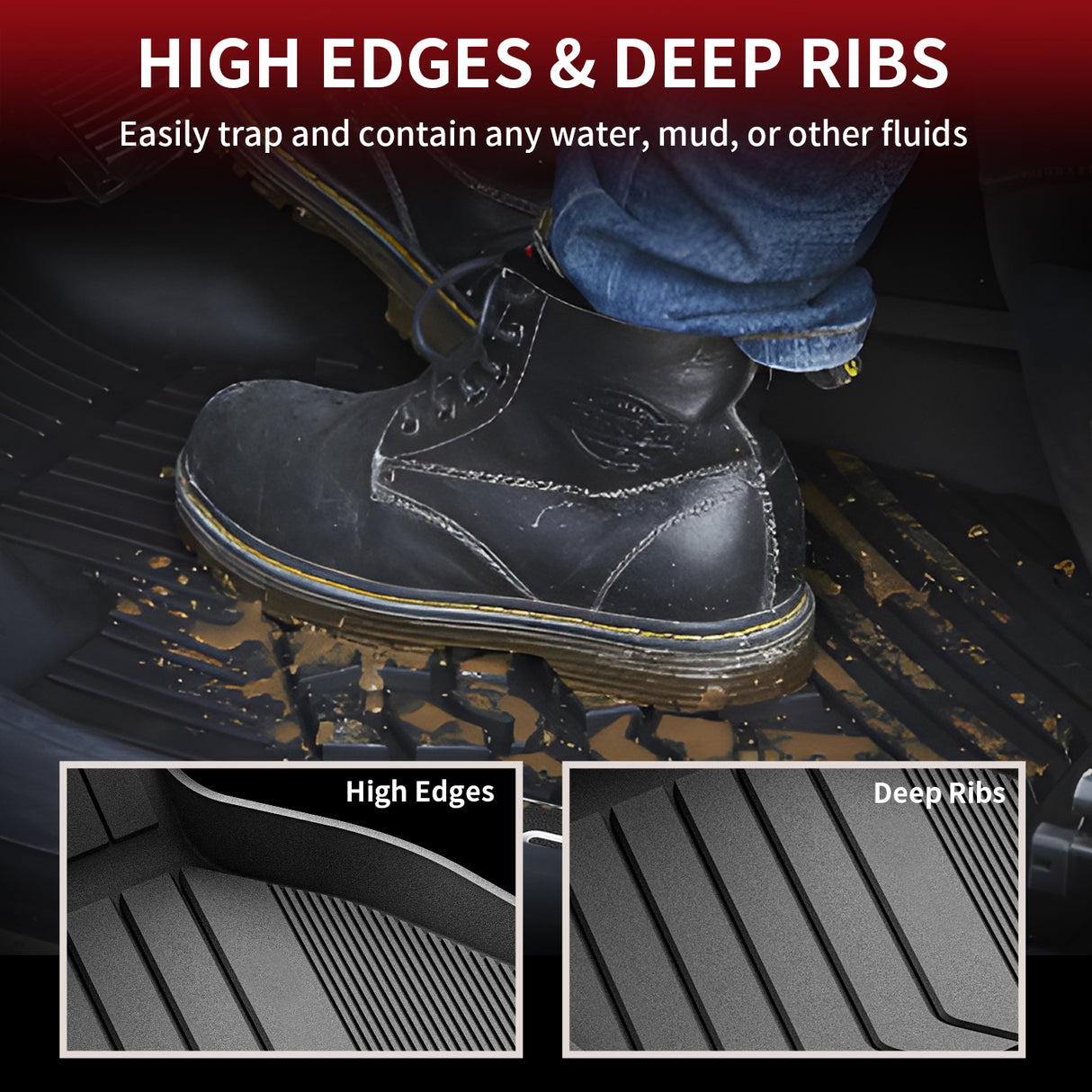 Fit for 2019-2026 BMW X5 (40i/ 45e/ 50i/ M/ M50i/50e) 5-Passenger Custom Floor Mats