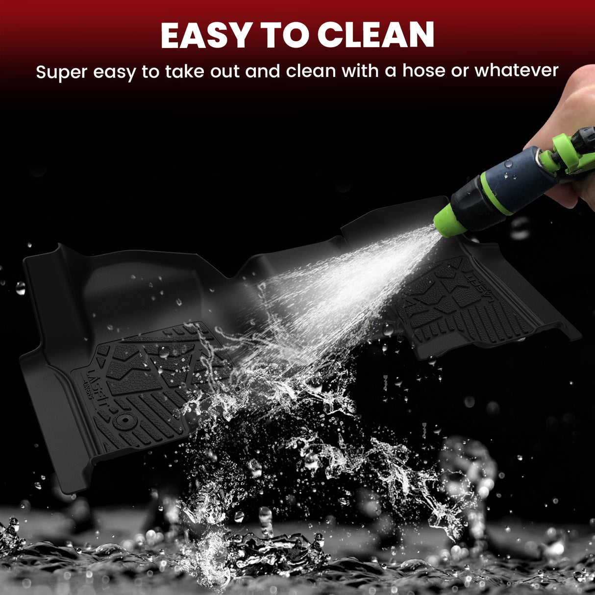 Fit for 2020-2026 Chevrolet Silverado HD 2500 3500 Floor Mats, Fit Carpet Floor Only