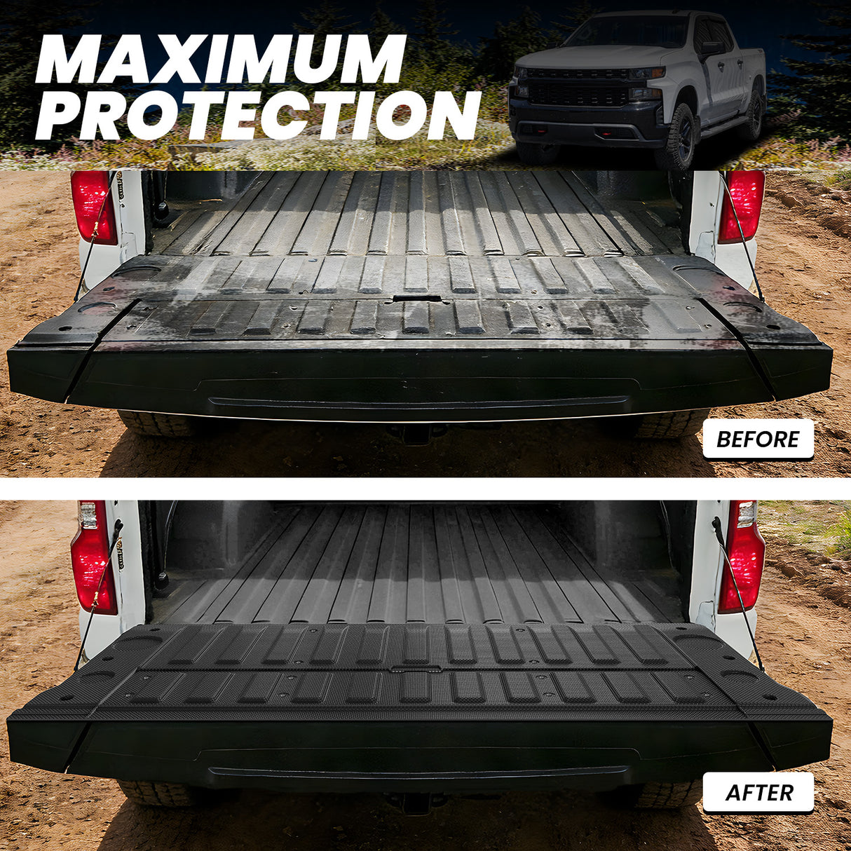 2019-2026 Chevrolet Silverado 1500 Multi-Flex Tailgate Mat