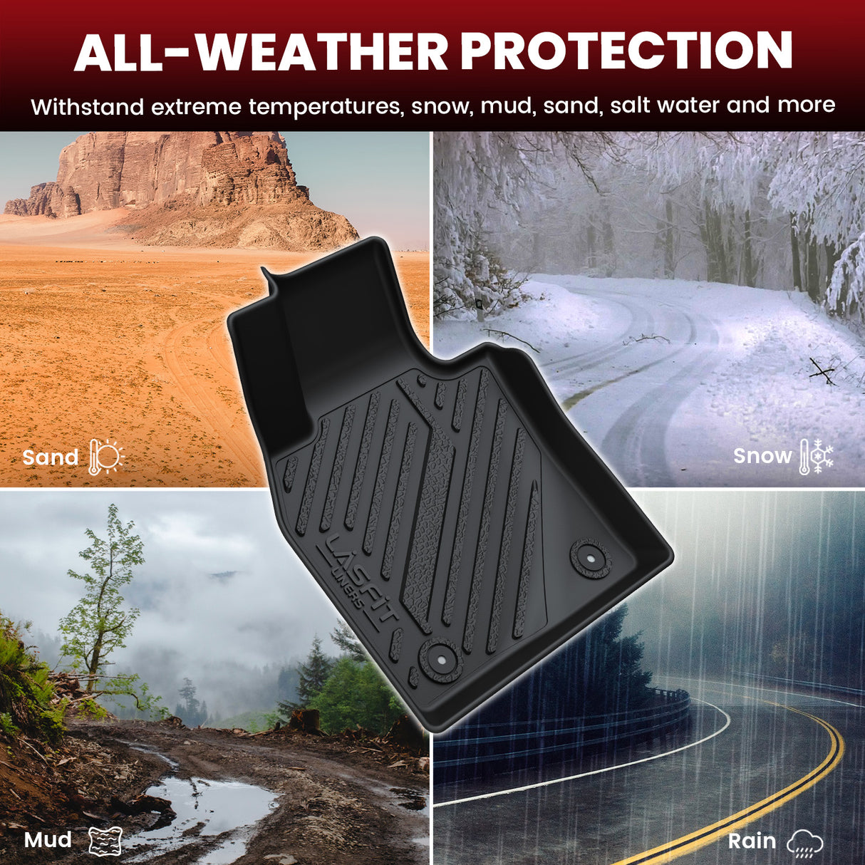 2019-2026 Mazda Mazda3 Floor Mats All Weather Protection