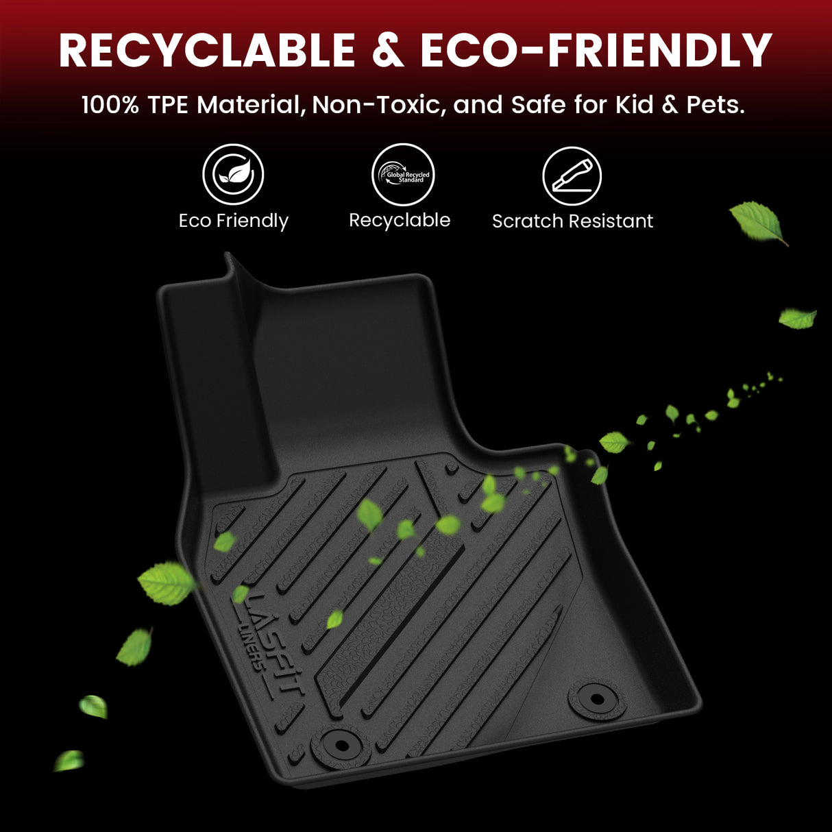 Fit for 2019-2026 Mazda Mazda3 Hatchback Floor Mats TPE Material
