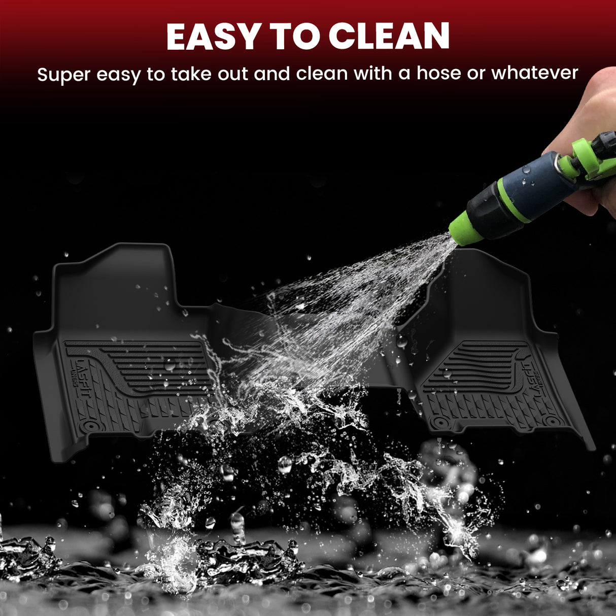 2019-2026 Ram 2500 3500 Mega Cab Floor Mats Easy to Clean