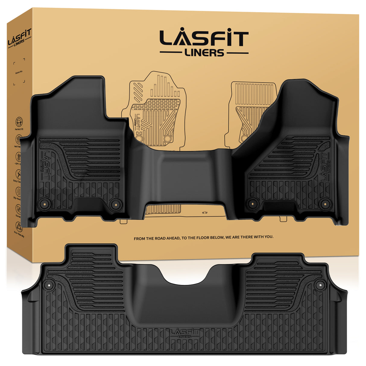2019-2026 Ram 2500 3500 Mega Cab Floor Mats