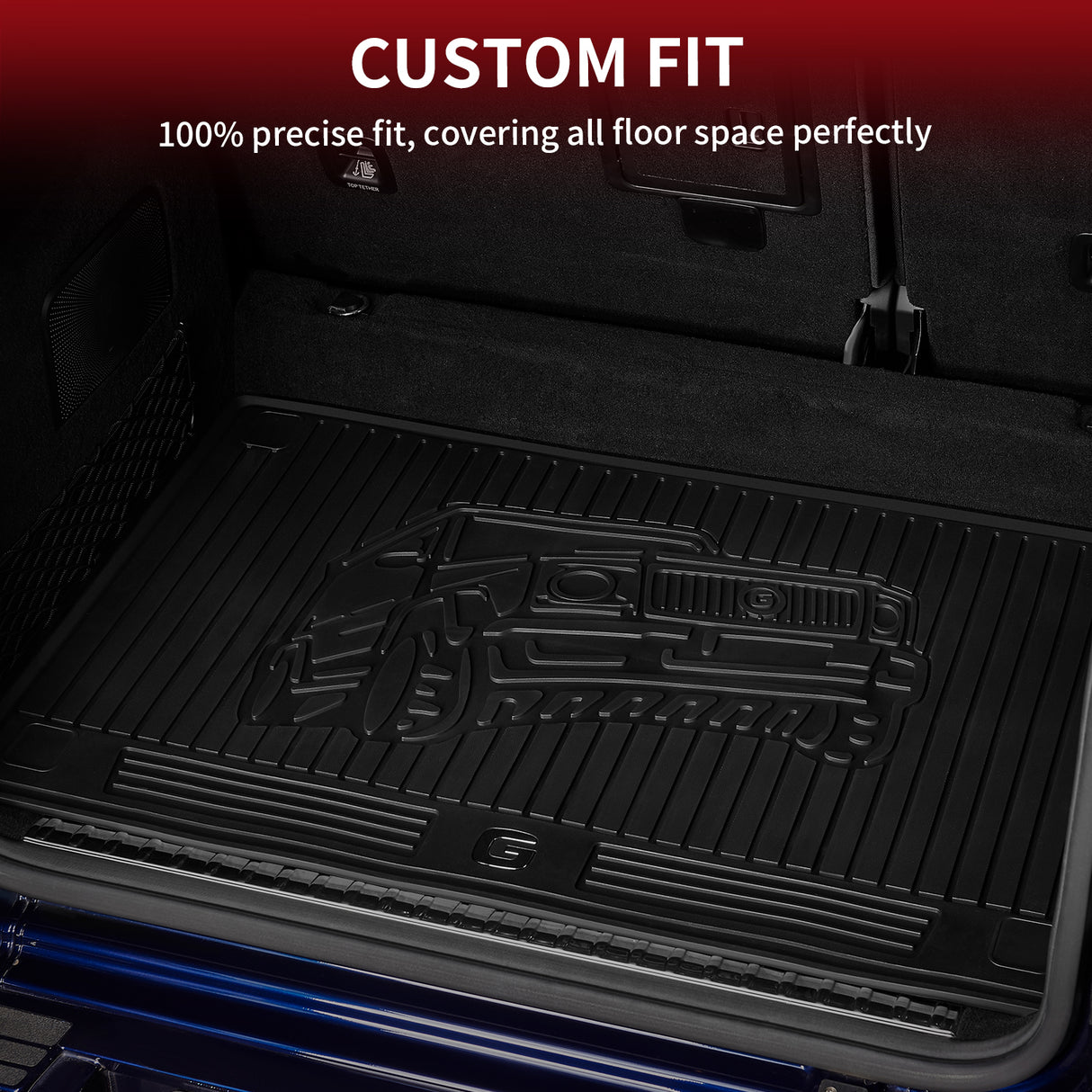 Fit for 2019-2026 Mercedes-Benz G-Class SUV Floor Mats & Cargo Mat