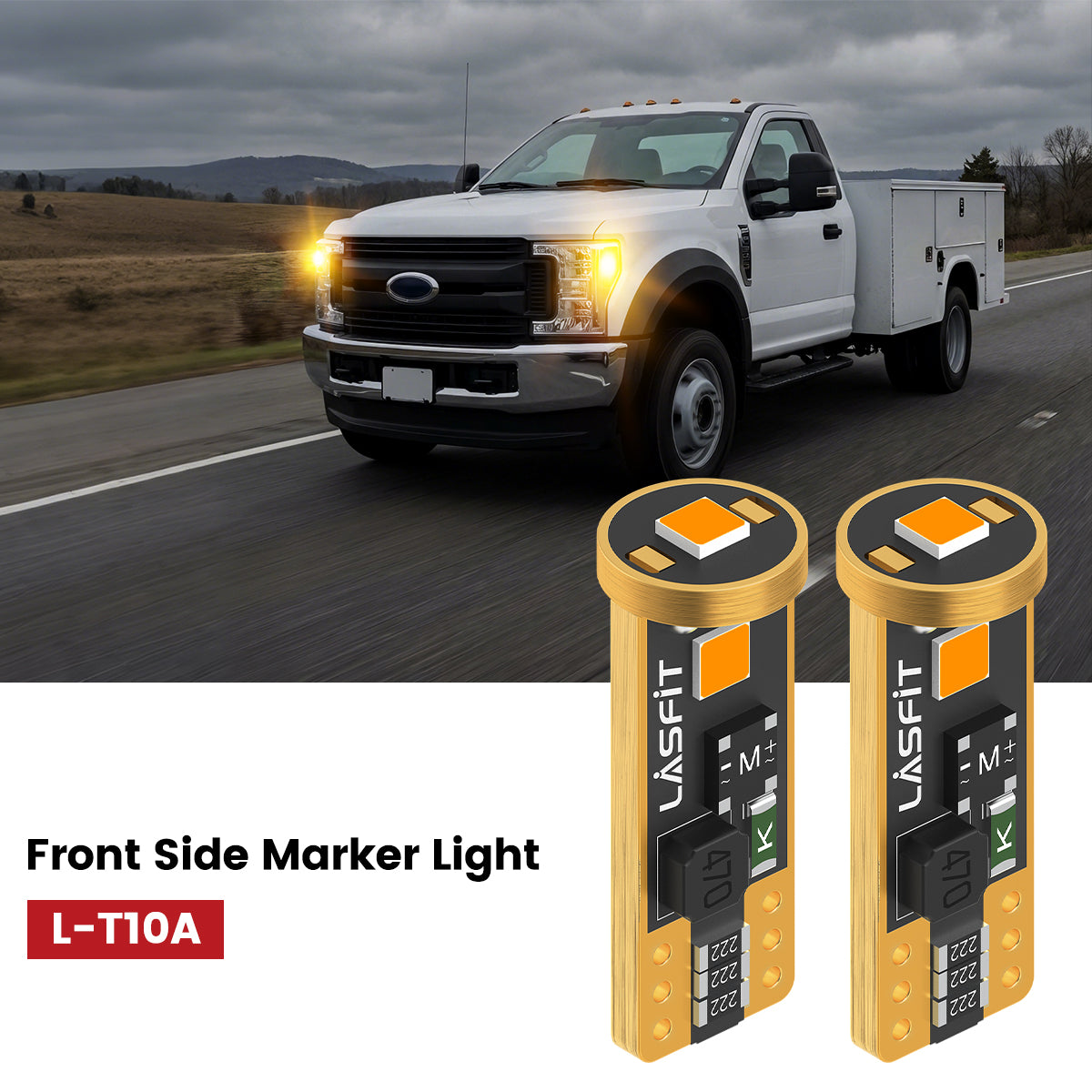 Fit for 2020-2022 Ford Chassis Cab F-350/450/550 The Brightest LED Bulbs Upgrade