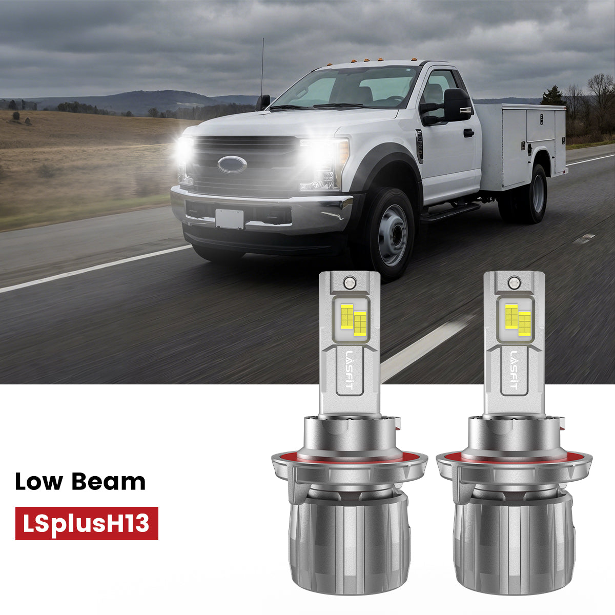 Fit for 2020-2022 Ford Chassis Cab F-350/450/550 The Brightest LED Bulbs Upgrade