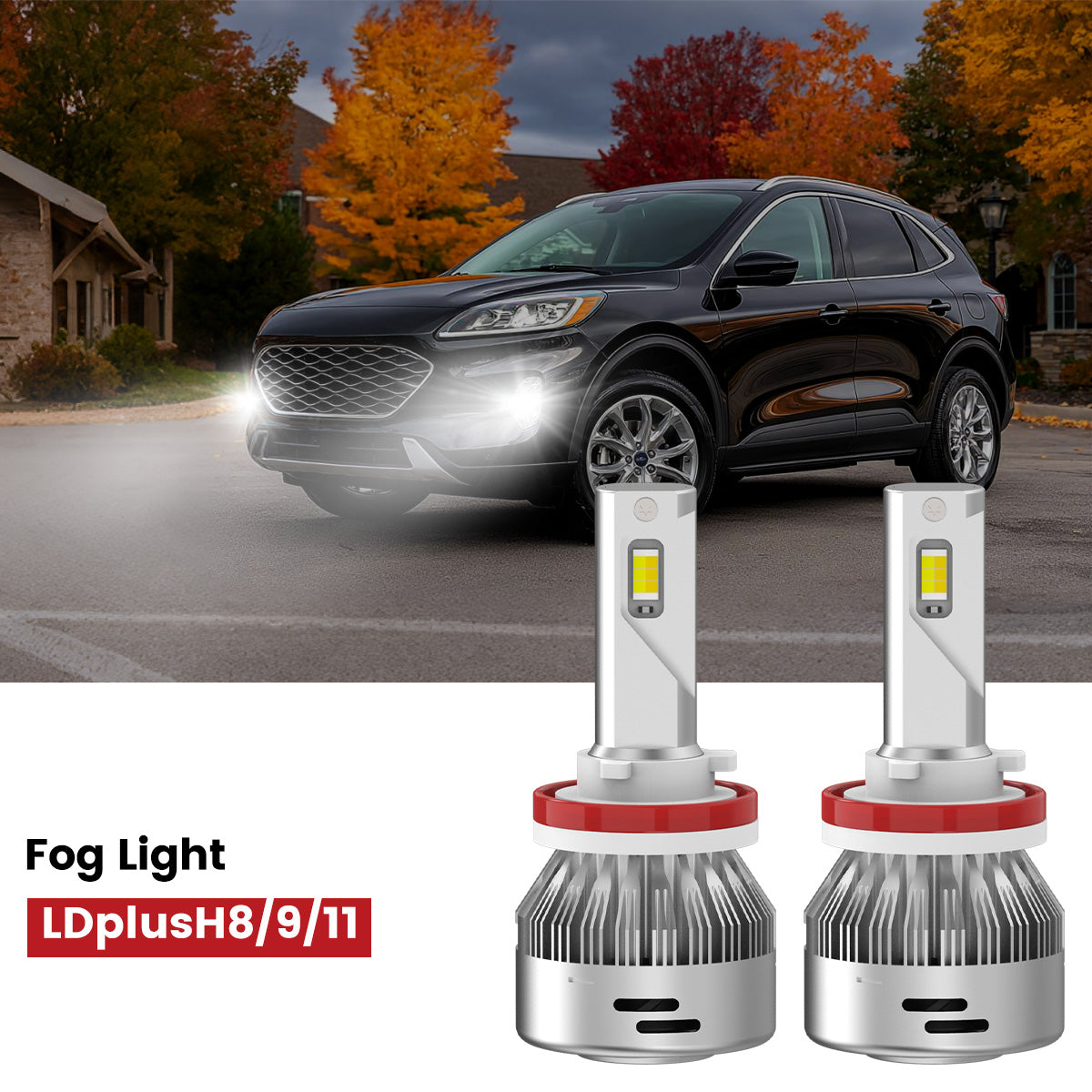 Lasfit H11 led fog light for 2020-2022 Ford Escape