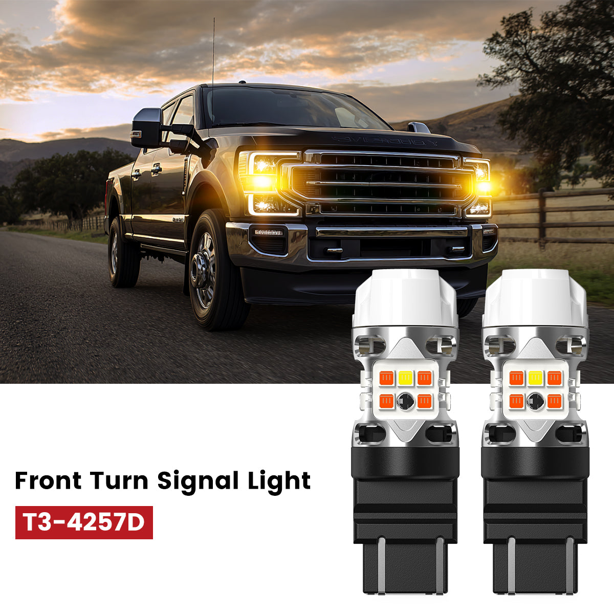Fit for 2020-2022 Ford F-250 F-350 Super Duty The Brightest LED Bulbs Upgrade | Tested and Verified