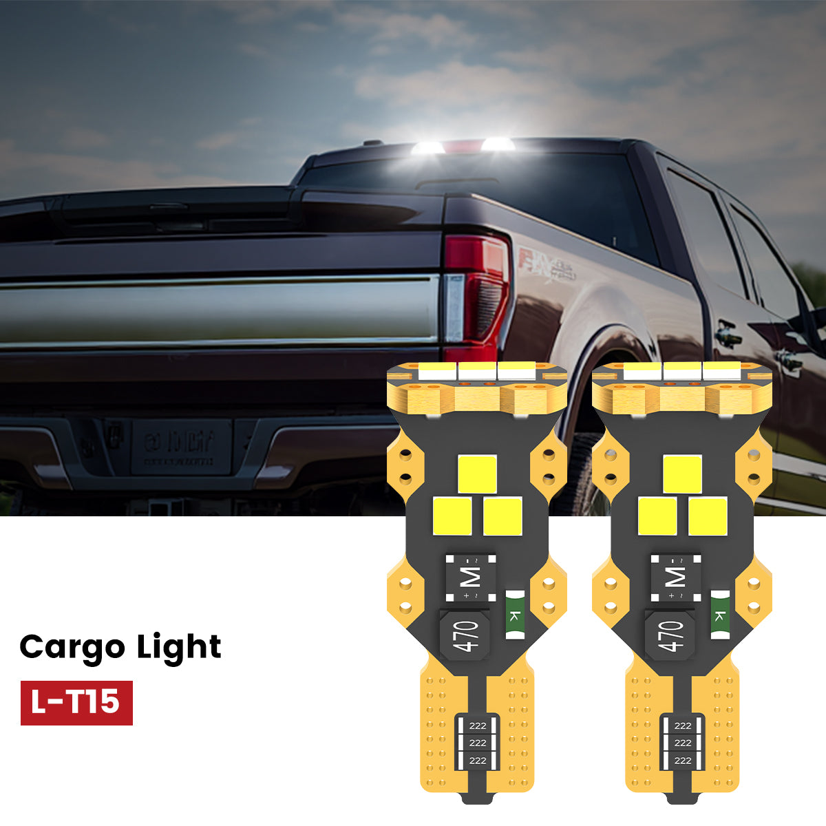 Fit for 2020-2022 Ford F-250 F-350 Super Duty The Brightest LED Bulbs Upgrade | Tested and Verified